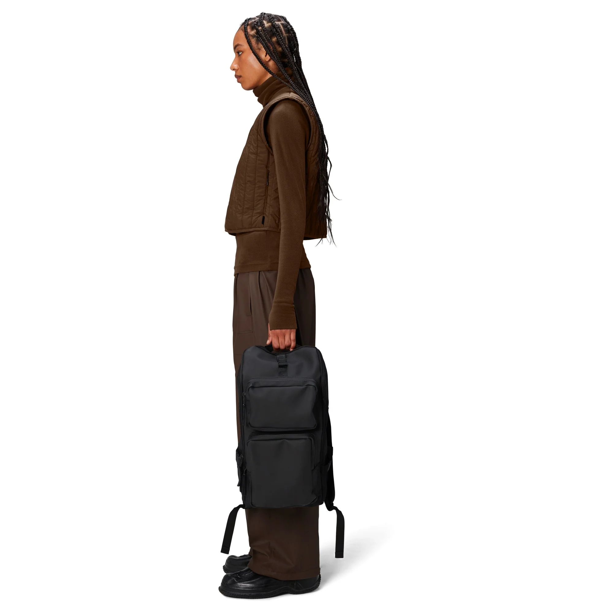 Rains Trail Cargo - Rucksack 13" 45 cm (black) - Image 4