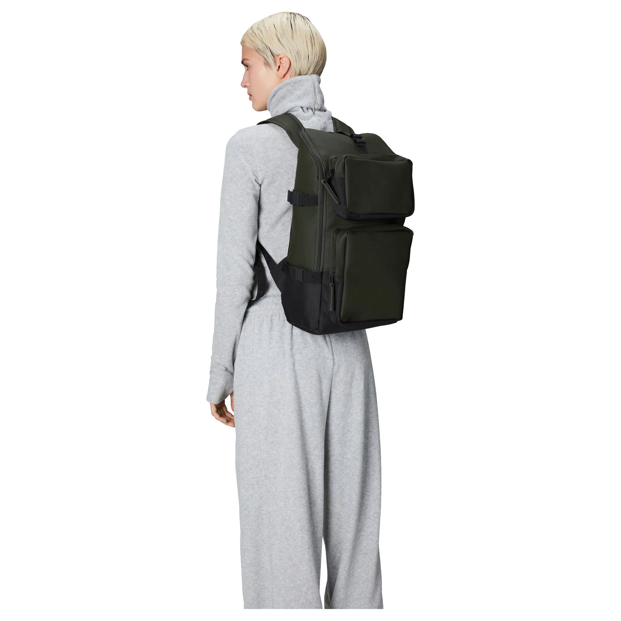 Rains Trail Cargo - Rucksack 13" 45 cm (green) - Image 3