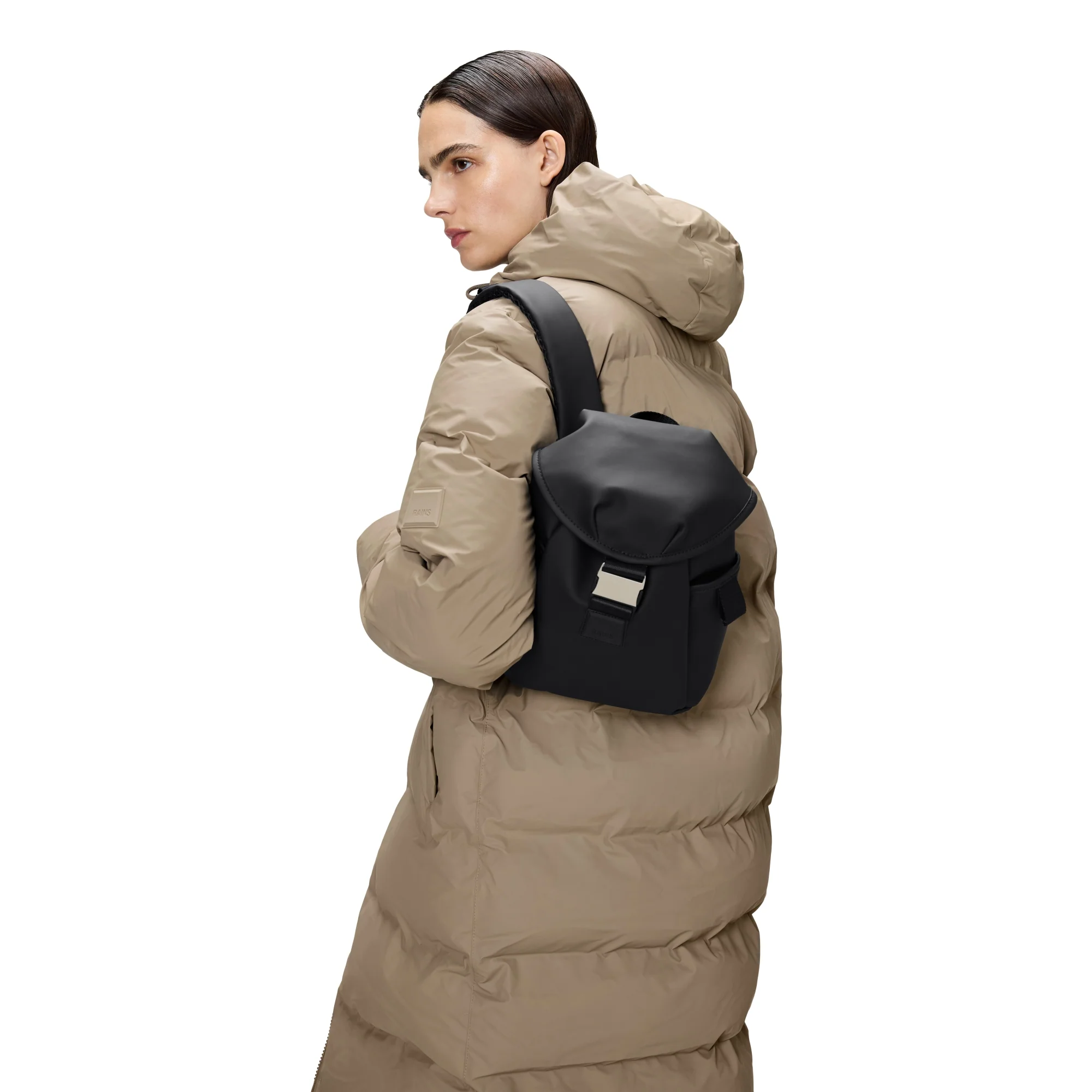 Rains Valera Bucket - Rucksack 28 cm (black) - Image 6
