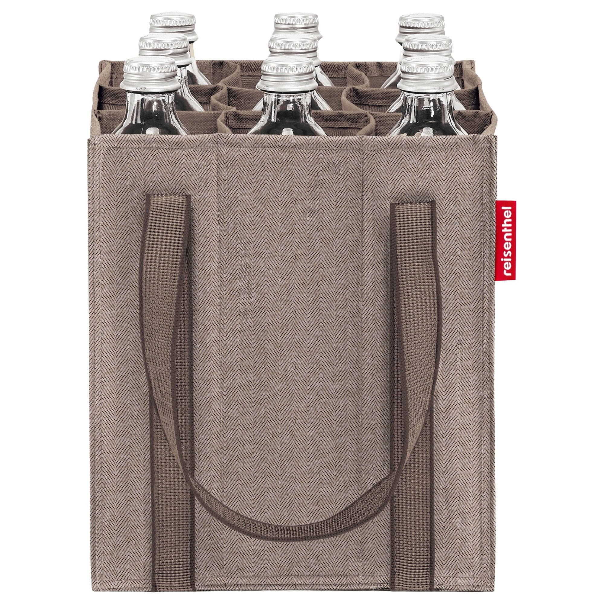 reisenthel bottlebag Flaschen - Tragetasche (herringbone mokka)