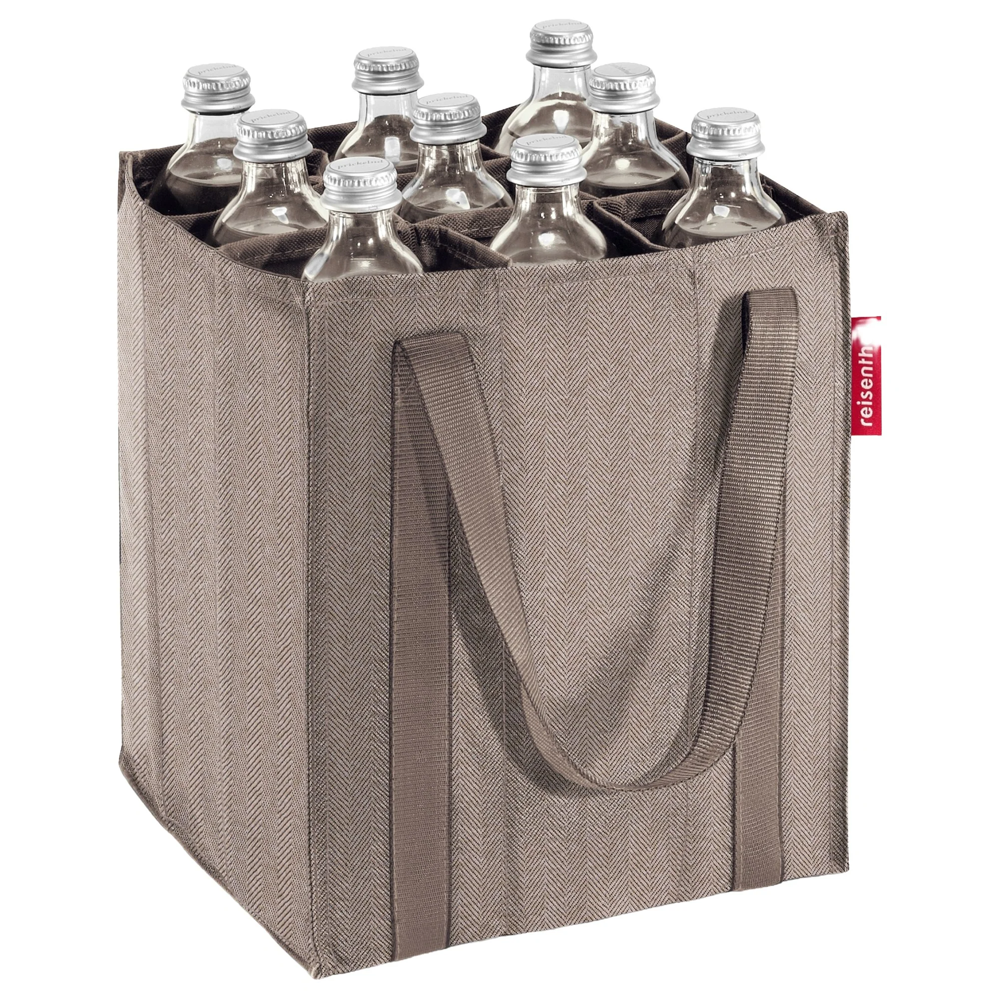 reisenthel bottlebag Flaschen - Tragetasche (herringbone mokka) - Image 2