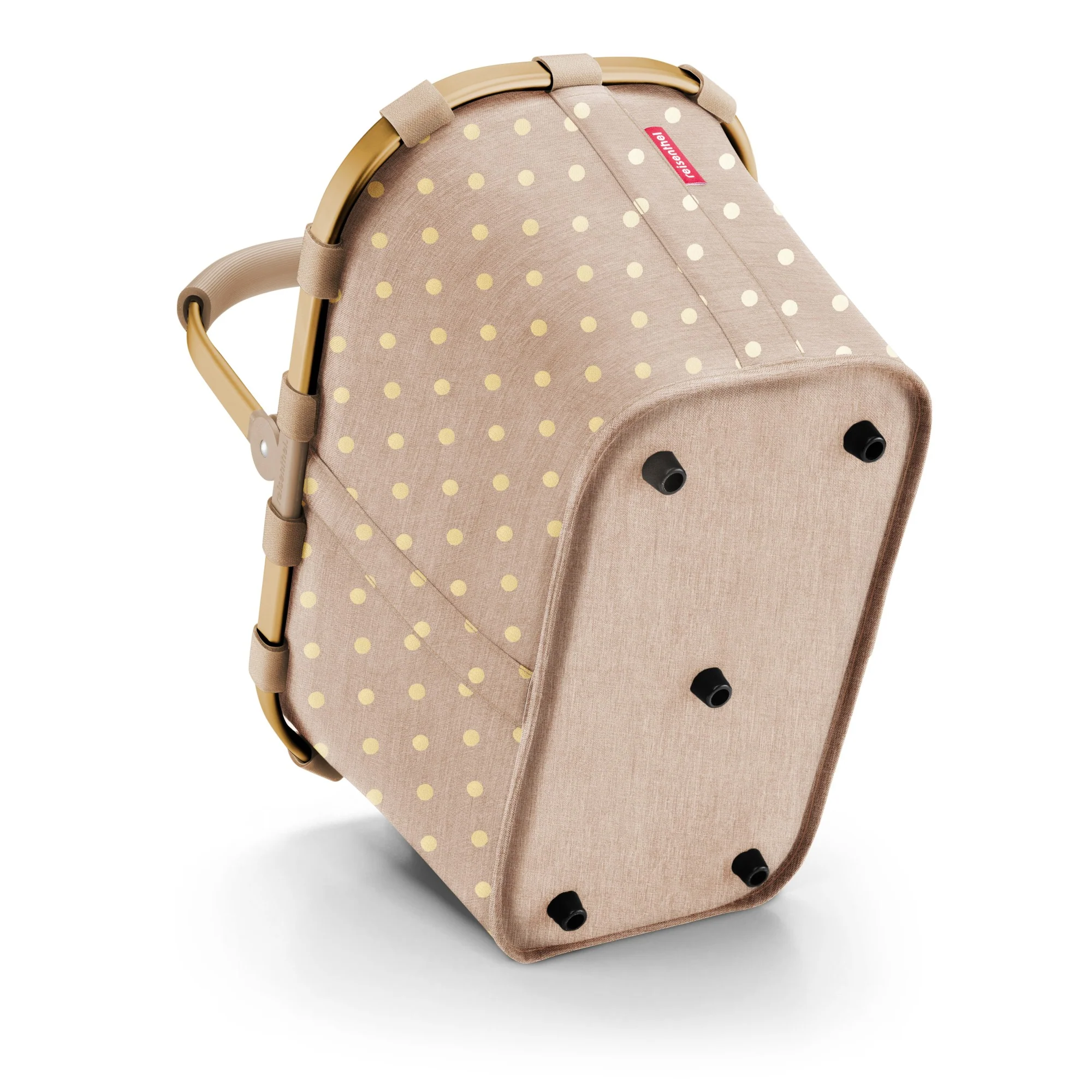reisenthel carrybag - Einkaufskorb (frame metallic dots coffee) - Image 3