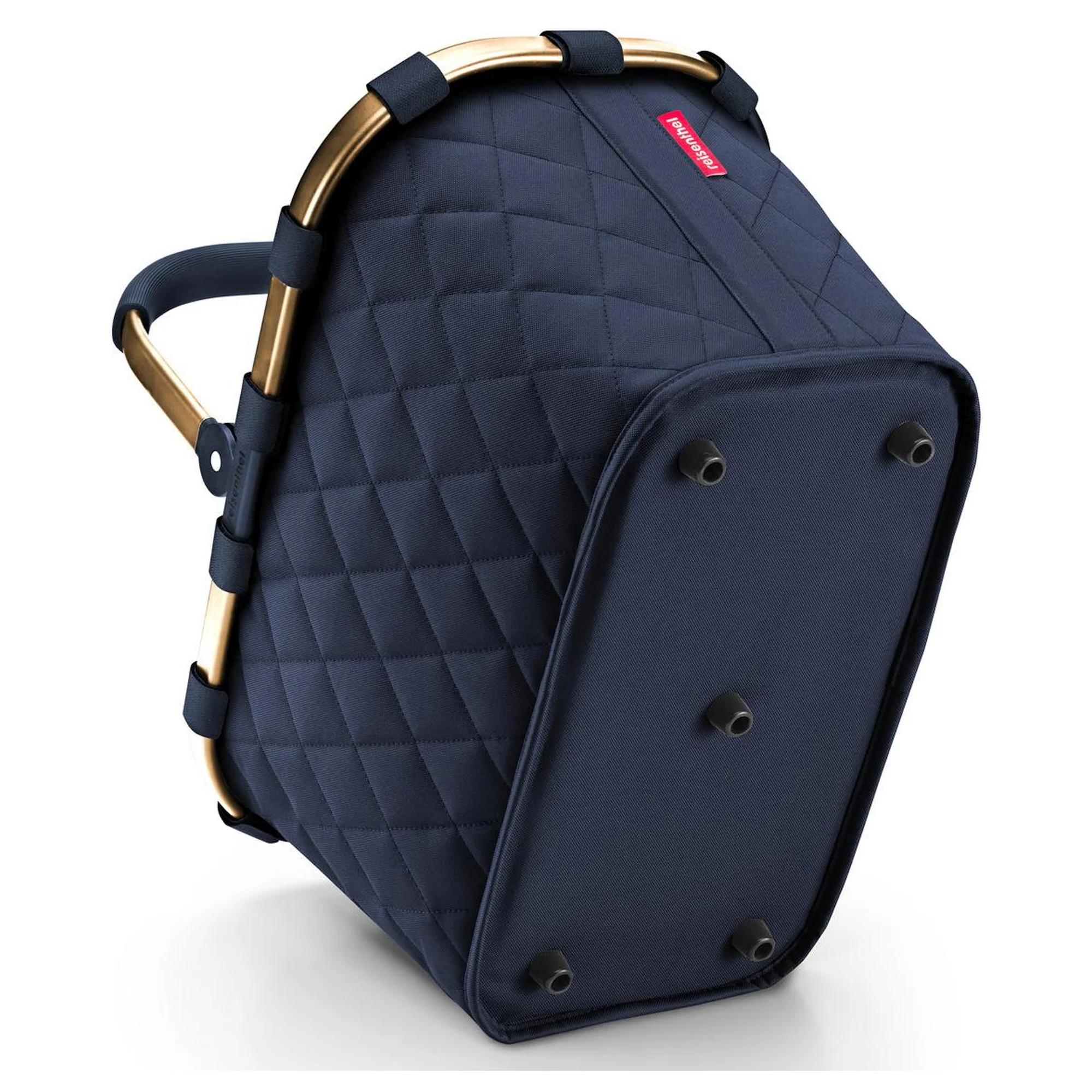 reisenthel carrybag - Einkaufskorb (frame rhombus midnight gold) - Image 4