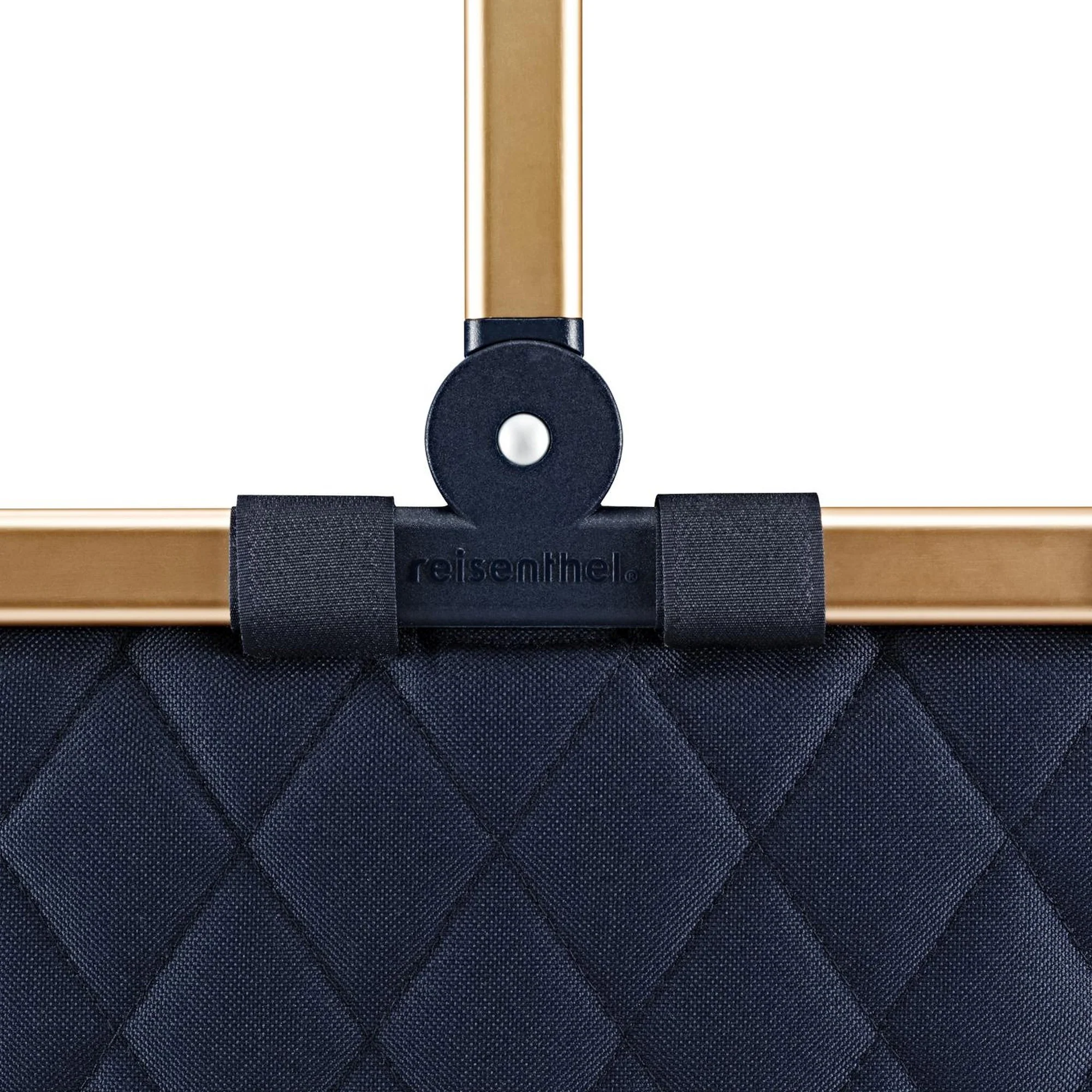 reisenthel carrybag - Einkaufskorb (frame rhombus midnight gold) - Image 5