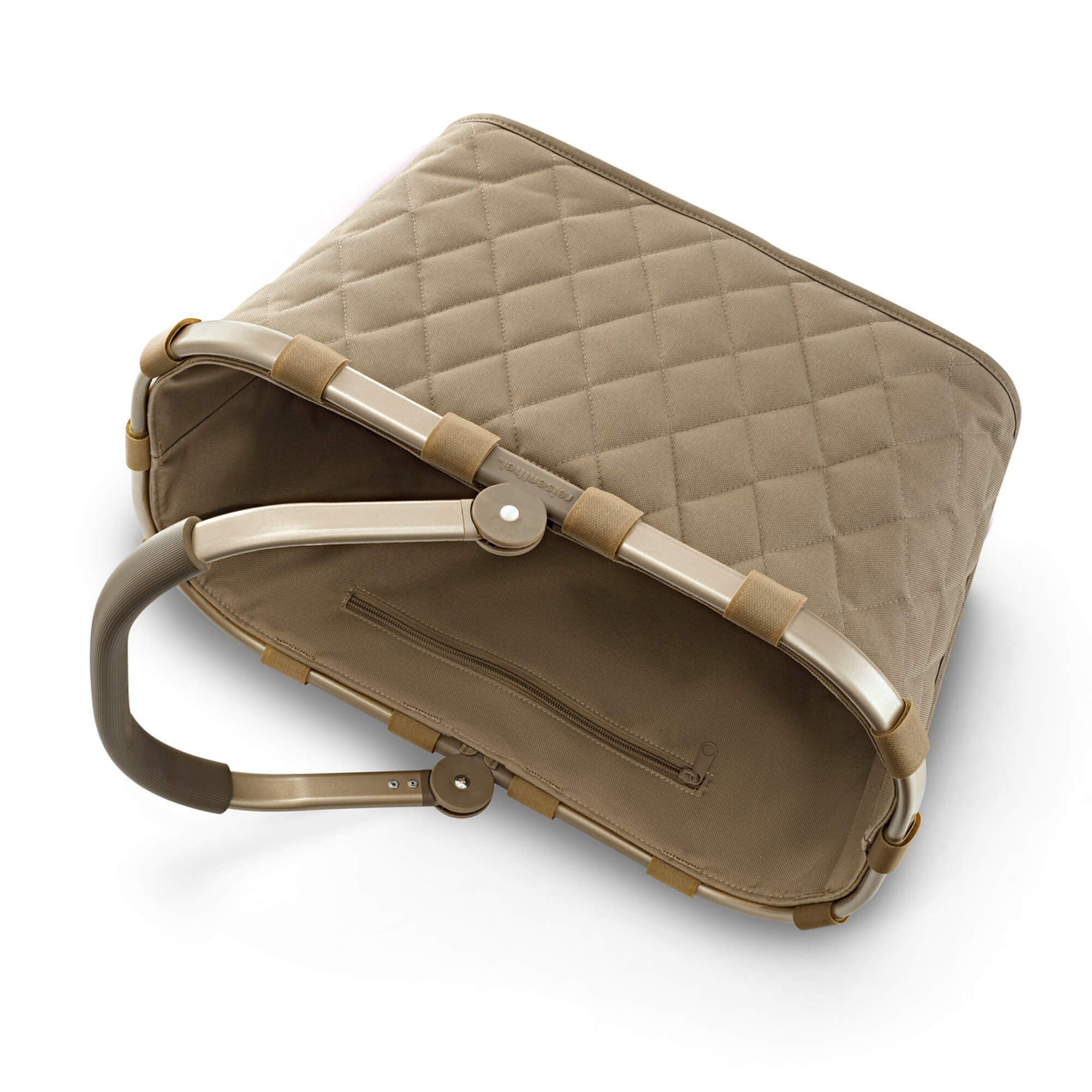 reisenthel carrybag - Einkaufskorb (frame rhombus olive) - Image 2