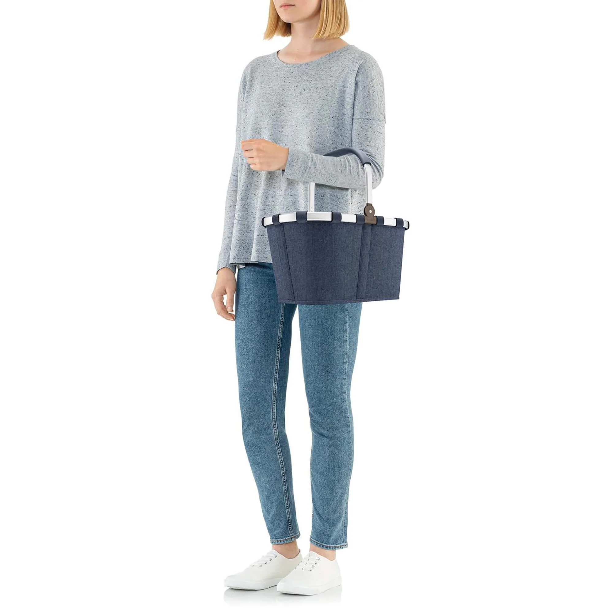 reisenthel carrybag - Einkaufskorb (herringbone dark blue) - Image 5