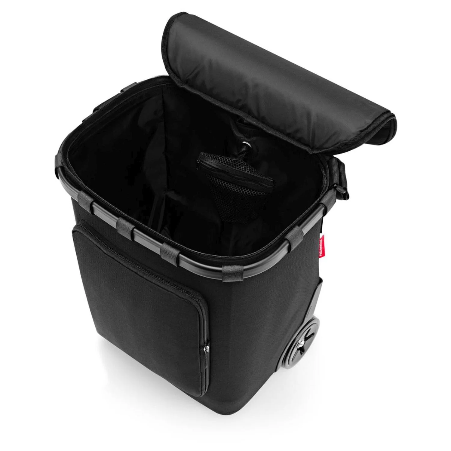 reisenthel carrycruiser plus - Einkaufstrolley recycelt PET 52.5 cm (black) - Image 2