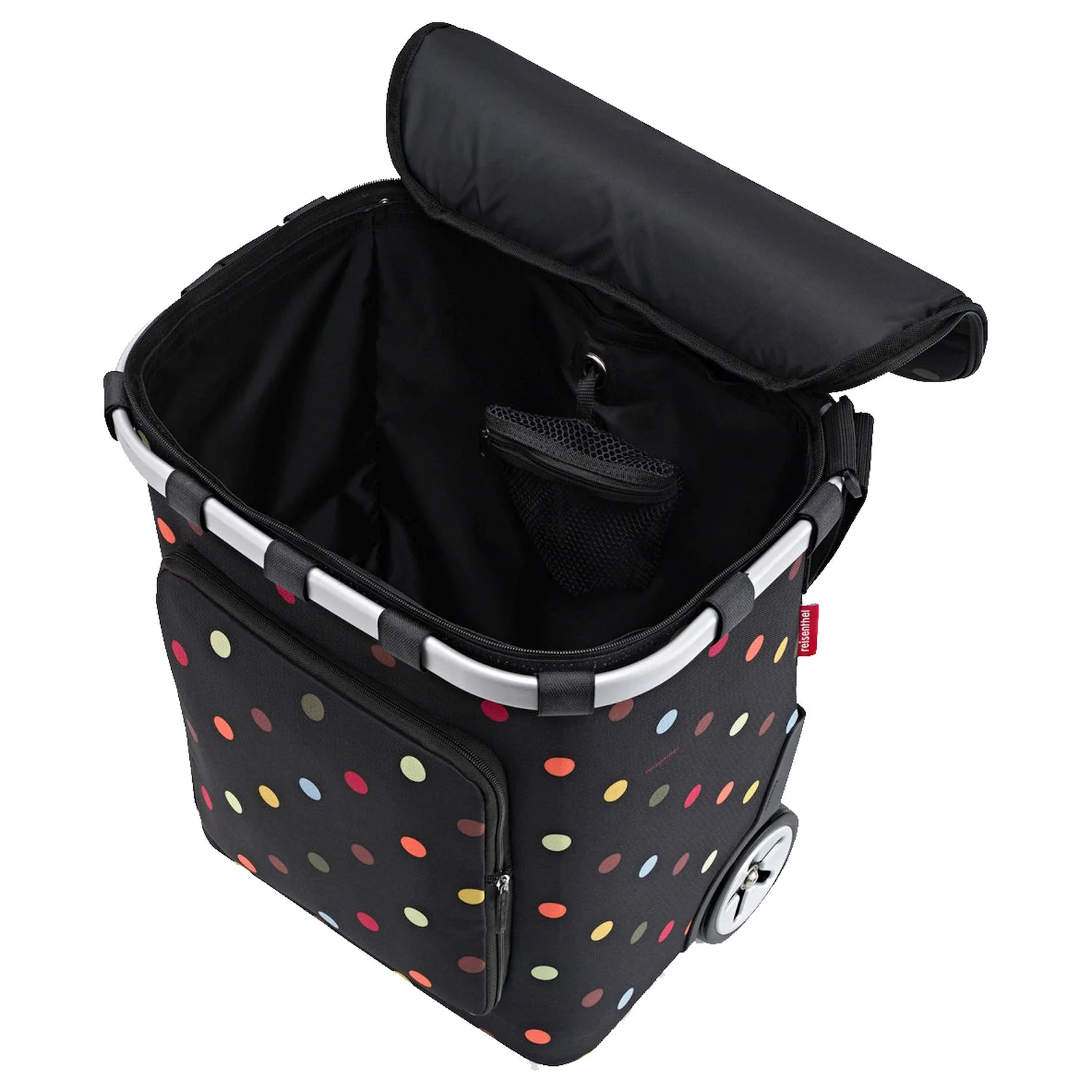 reisenthel carrycruiser plus - Einkaufstrolley recycelt PET 52.5 cm (dots) - Image 2