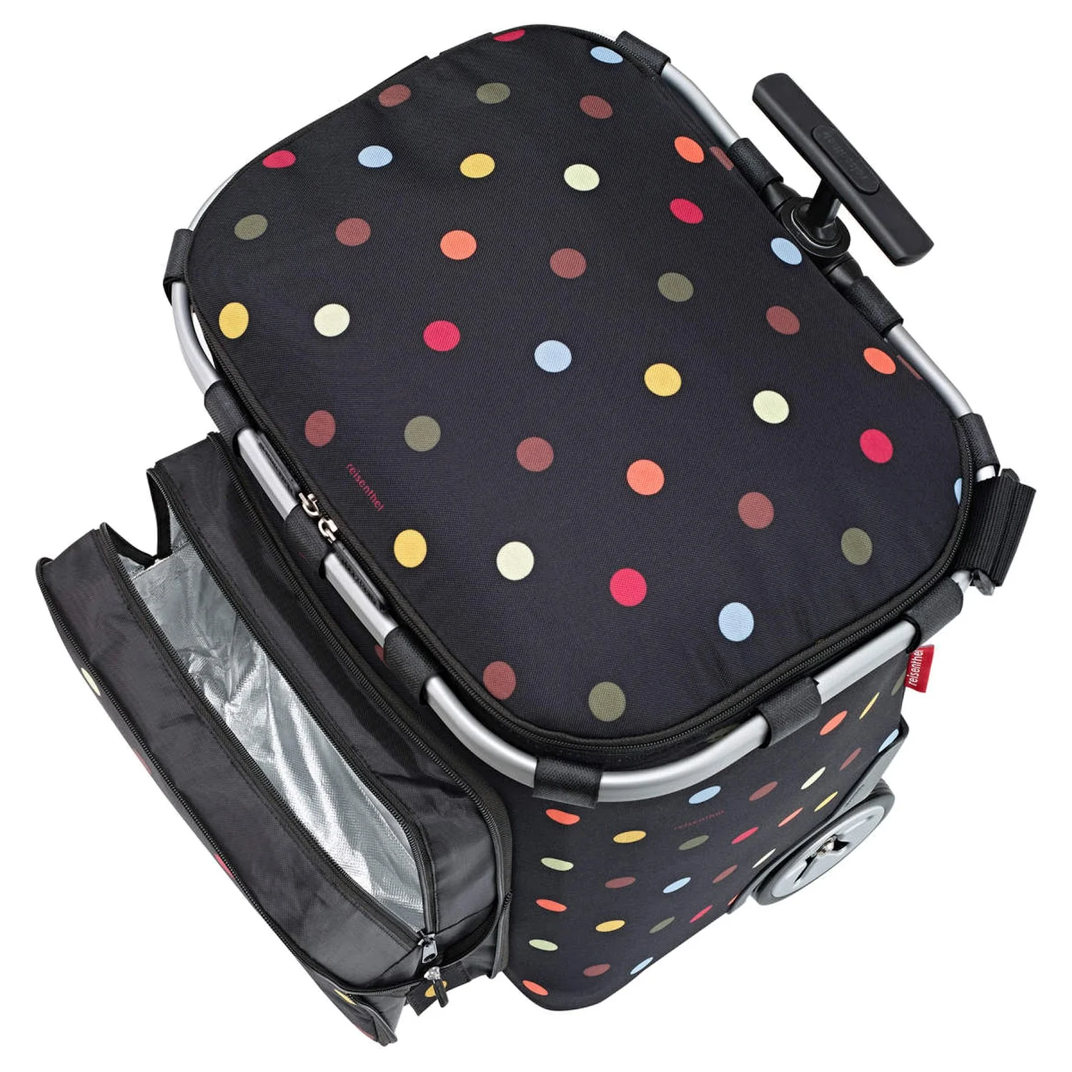 reisenthel carrycruiser plus - Einkaufstrolley recycelt PET 52.5 cm (dots) - Image 6