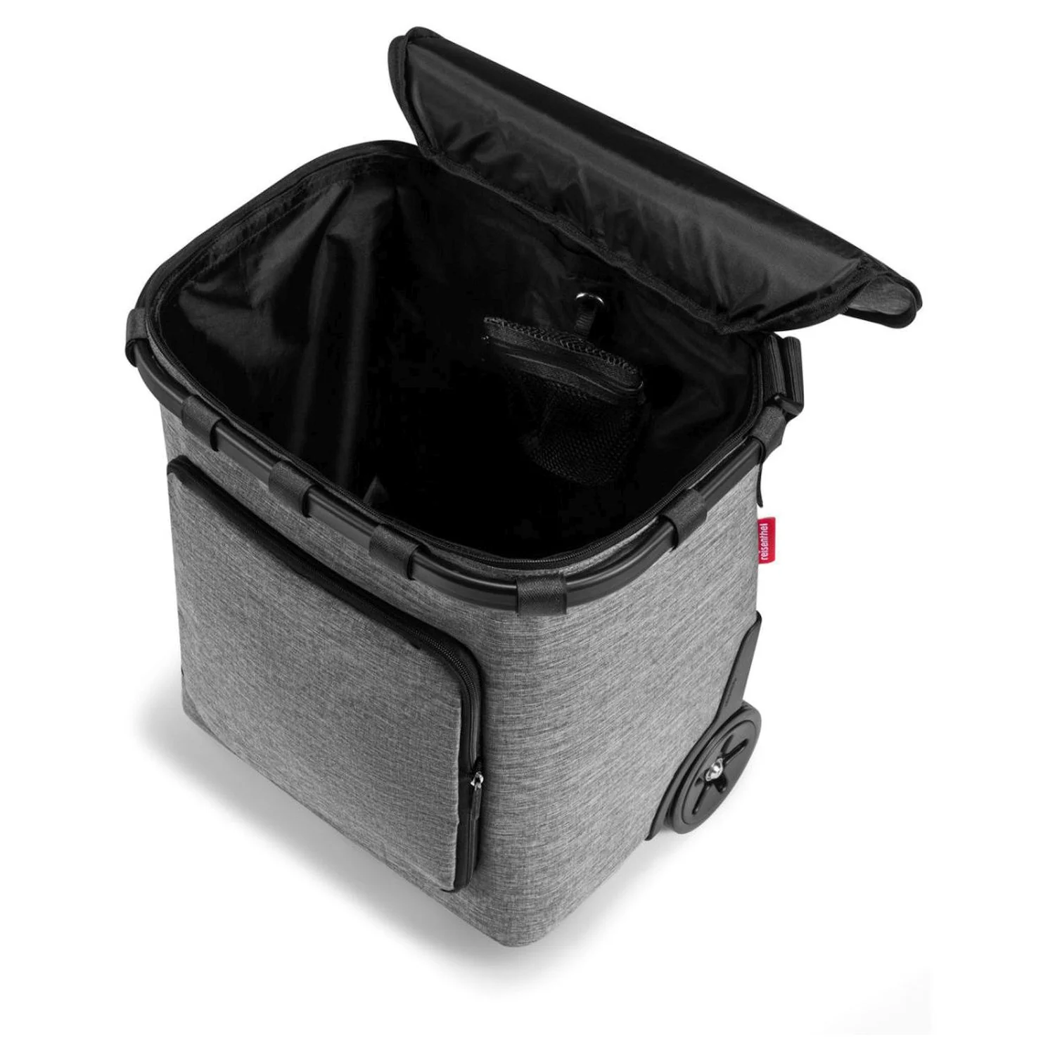 reisenthel carrycruiser plus - Einkaufstrolley recycelt PET 52.5 cm (frame twist silver) - Image 2