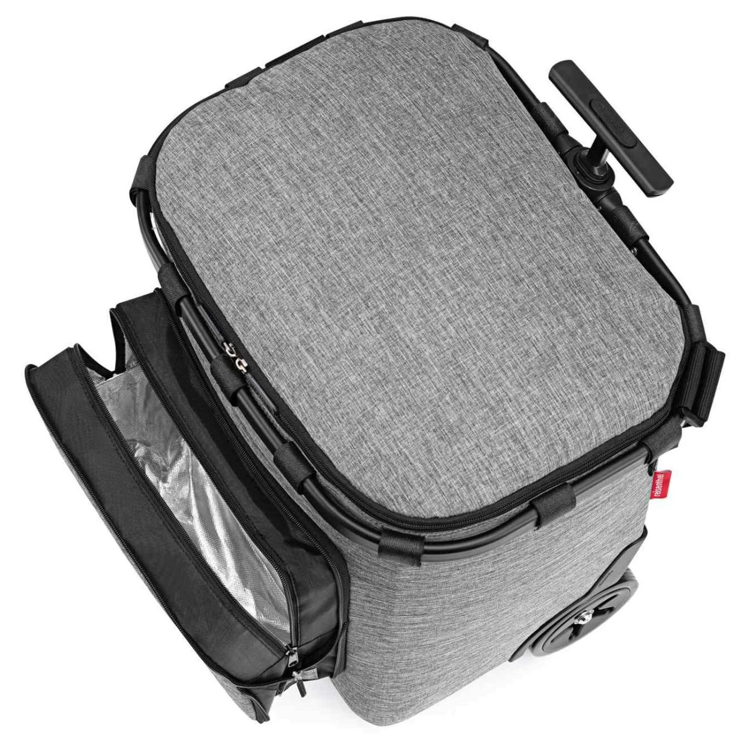 reisenthel carrycruiser plus - Einkaufstrolley recycelt PET 52.5 cm (frame twist silver) - Image 5
