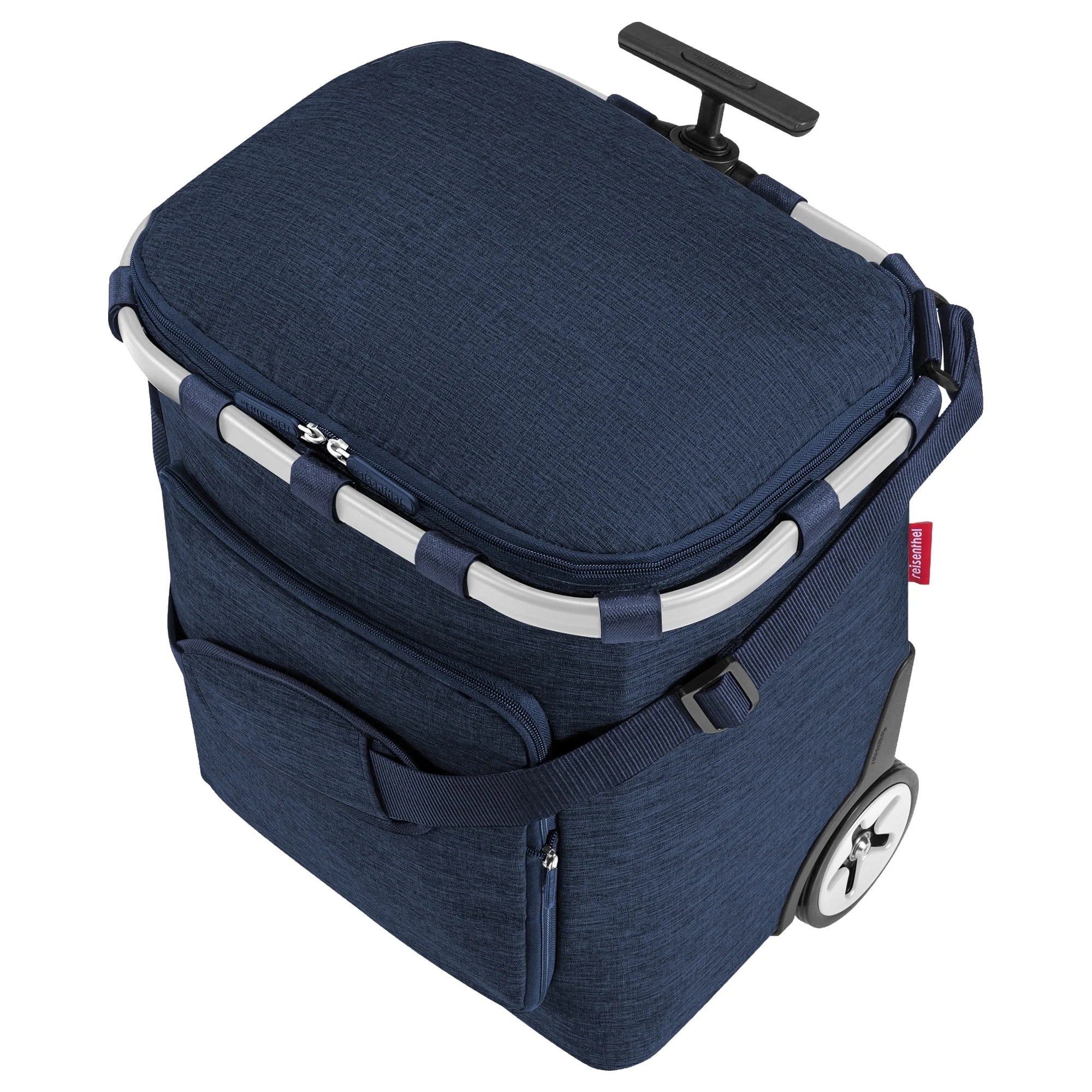 reisenthel carrycruiser plus - Einkaufstrolley recycelt PET 52.5 cm (twist navy) - Image 5