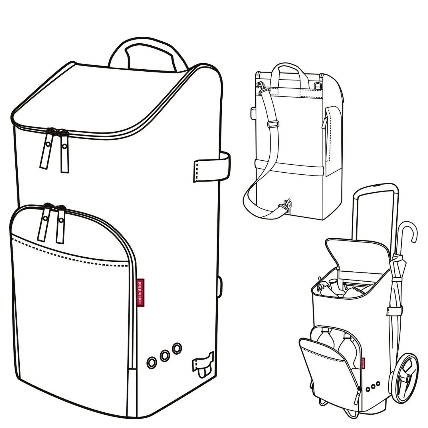 reisenthel citycruiser bag - Einkaufstasche 60 cm (dots) - Image 7