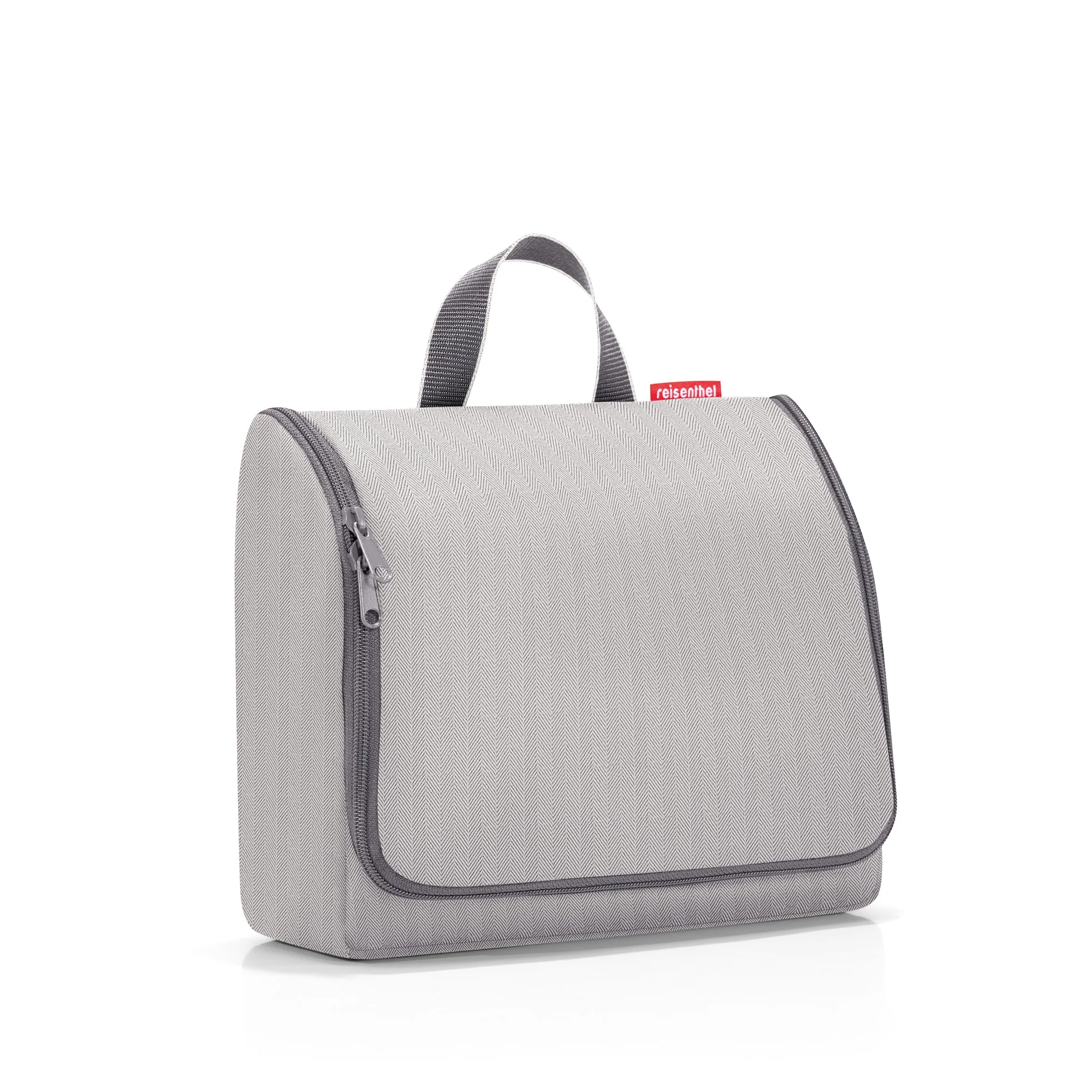 reisenthel cosmetics toiletbag XL - Kulturbeutel 28 cm (herringbone grey) - Image 2