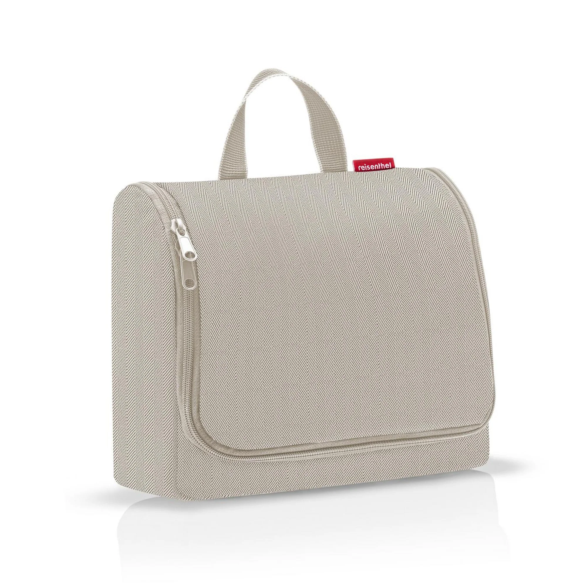 reisenthel cosmetics toiletbag XL - Kulturbeutel 28 cm (herringbone sand) - Image 2