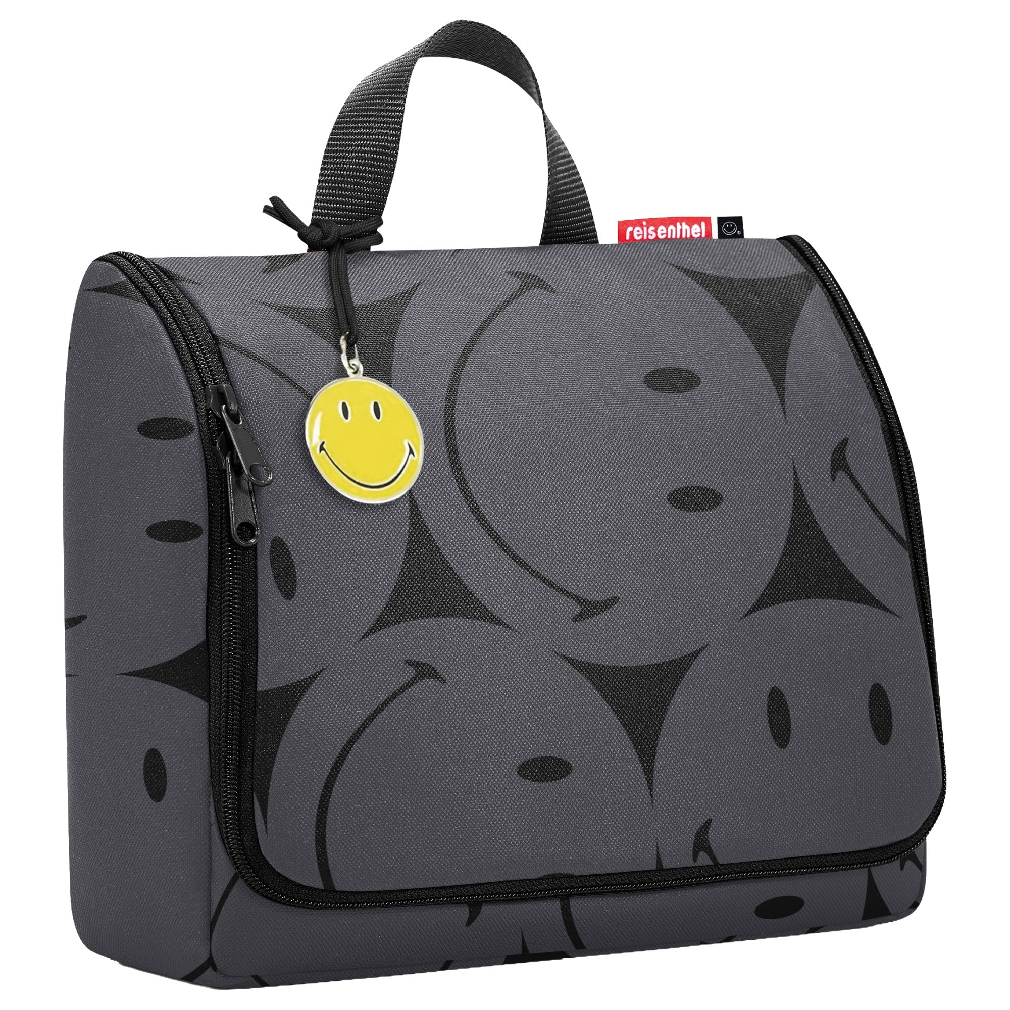 reisenthel cosmetics toiletbag XL - Kulturbeutel 28 cm (smiley grey) - Image 2