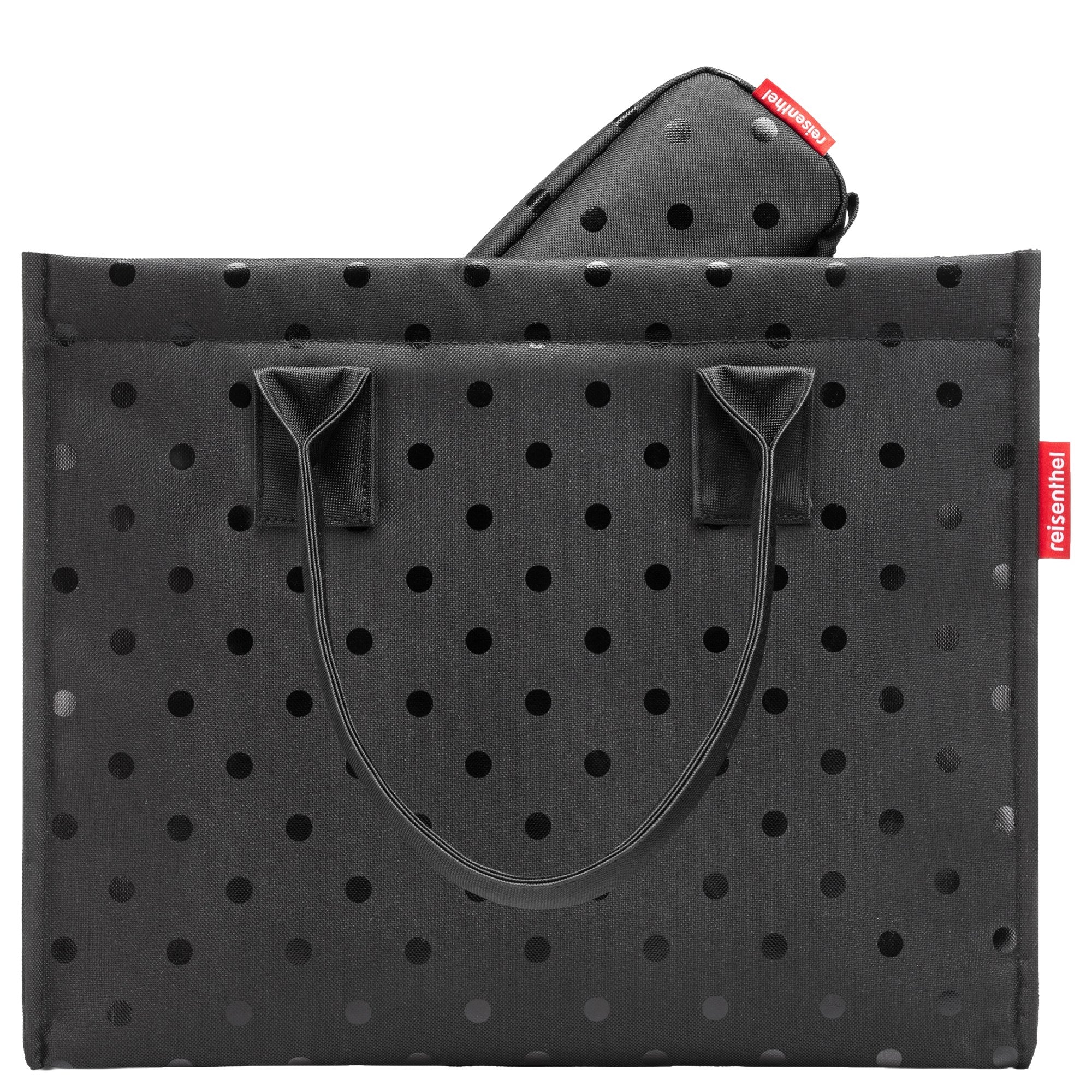 reisenthel Daily Shopper - Geschenkset 2 tlg. (glossy dots black) - Image 2