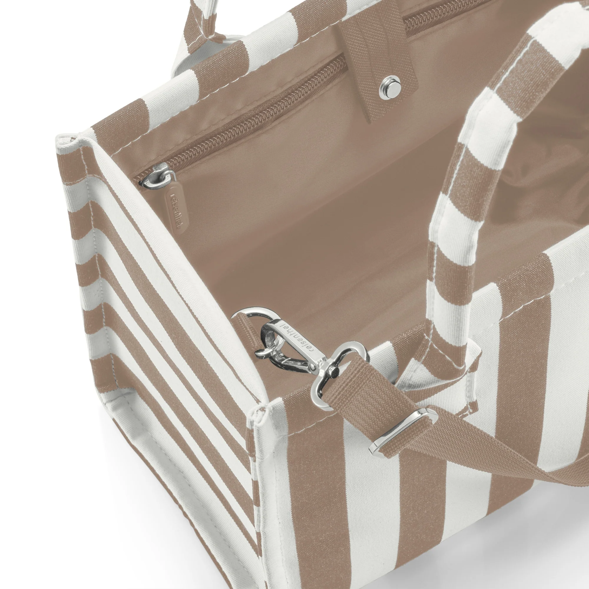 reisenthel Daily Shopper - Shopper XS 27 cm (summerstripes coffee) - Image 4