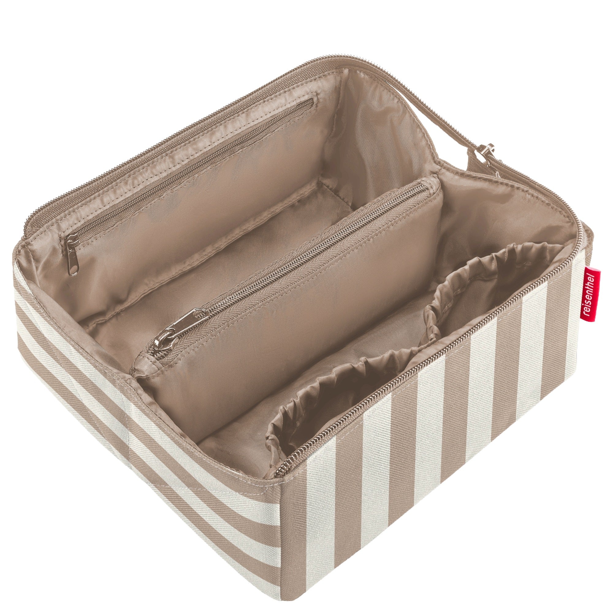 reisenthel Fold Case - Kulturbeutel 23 cm (summerstripes coffee) - Image 3