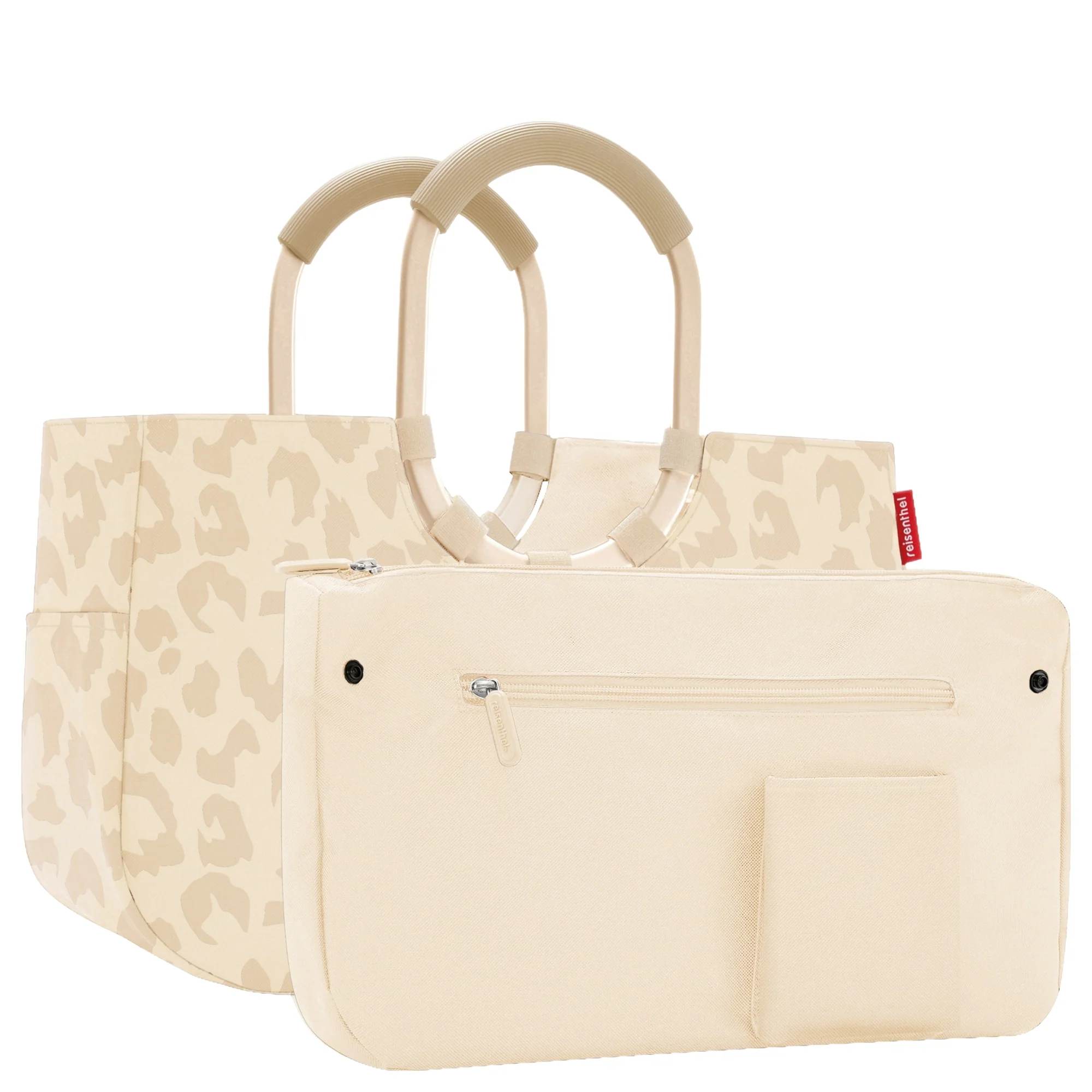 reisenthel loopshopper M / Shopper 40 cm (leo vanilla) - Image 3
