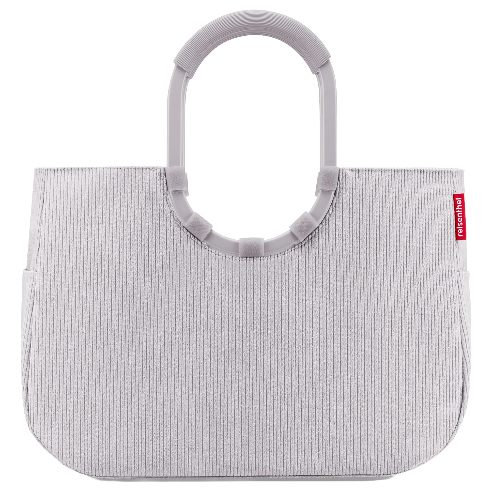 reisenthel shopping loopshopper L - Einkaufstasche mit Bügel 46 cm (cord grey)
