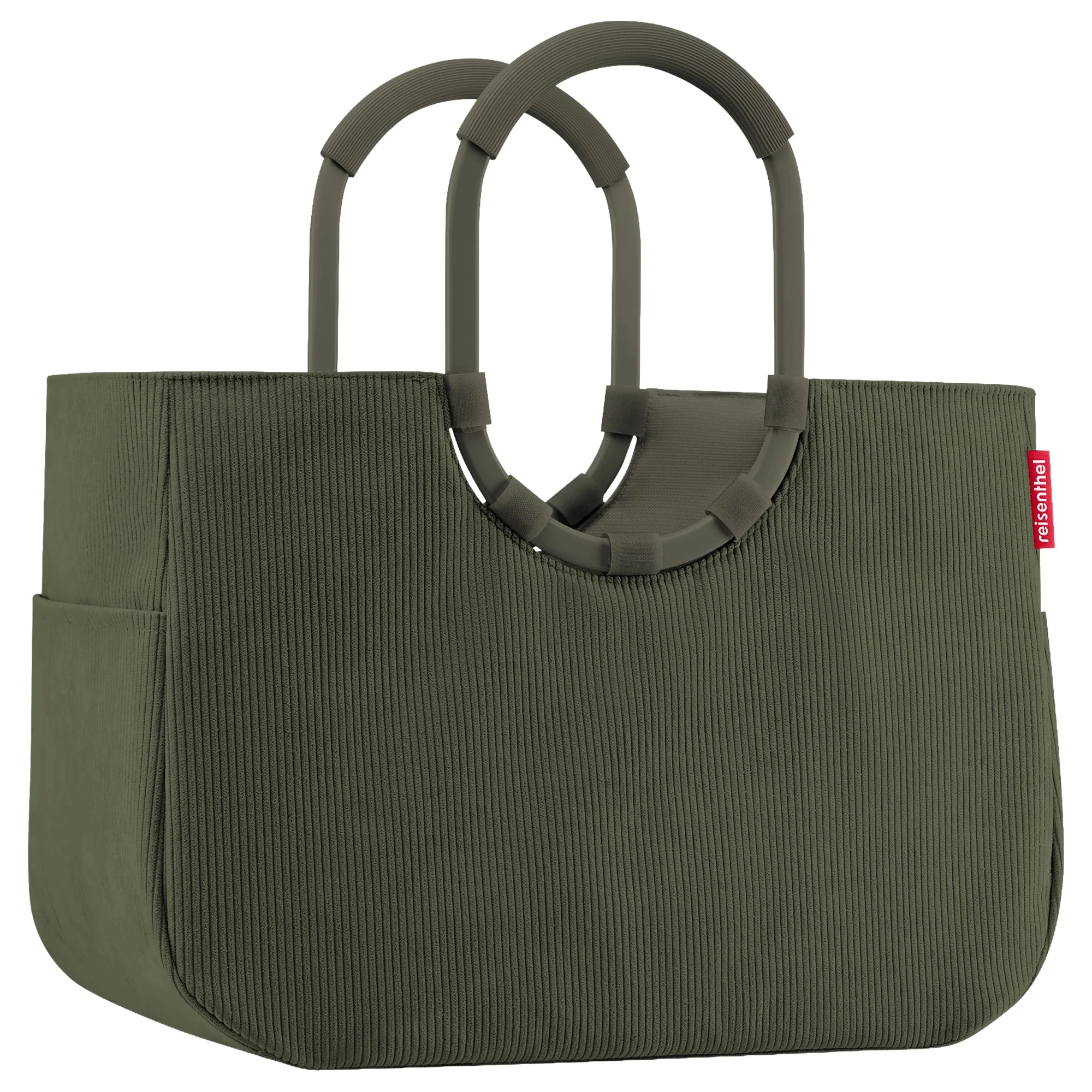 reisenthel Shopping Loopshopper L - Einkaufstasche mit Bügel 46 cm (dark matcha) - Image 2