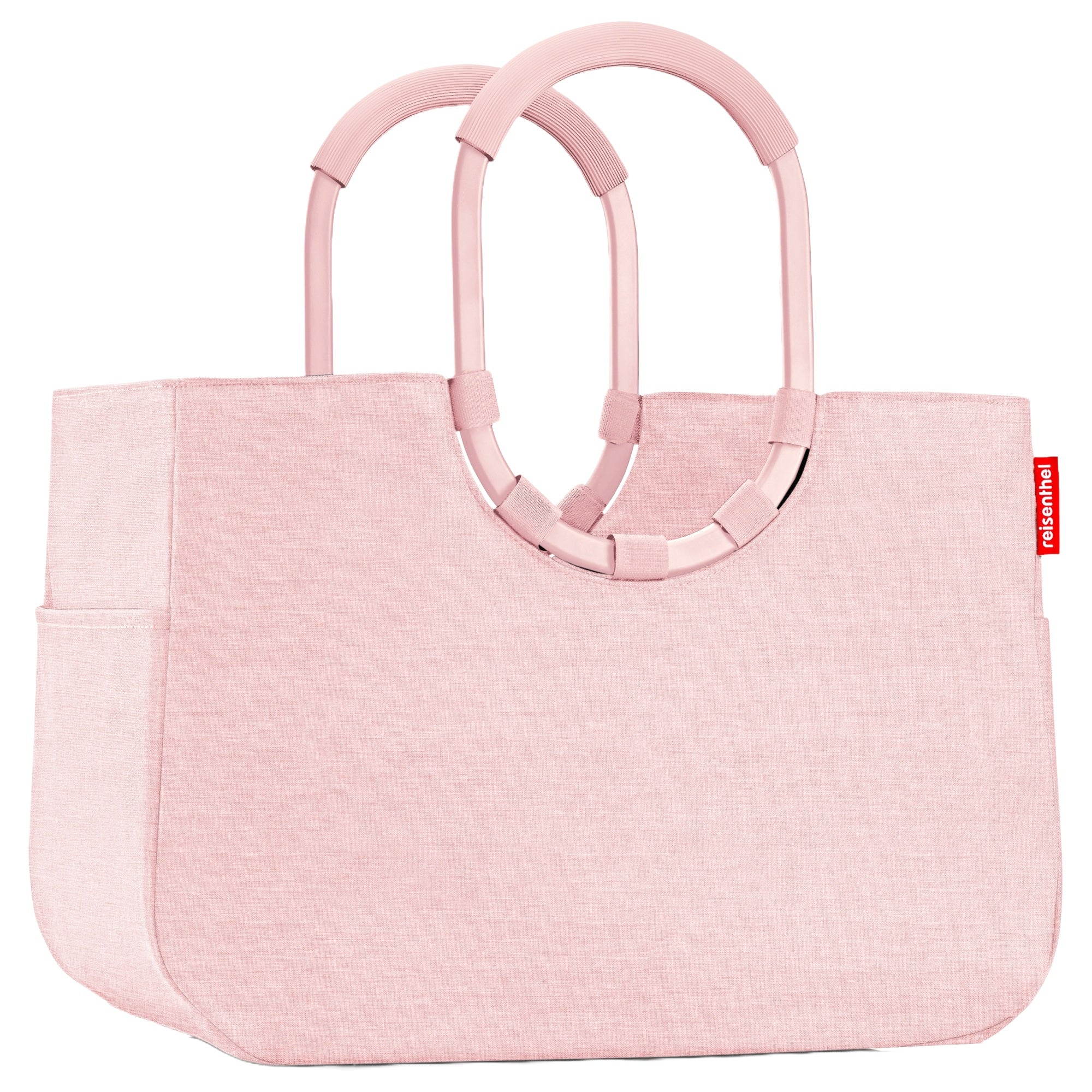 reisenthel shopping loopshopper L - Einkaufstasche mit Bügel 46 cm (frame twist blush) - Image 2