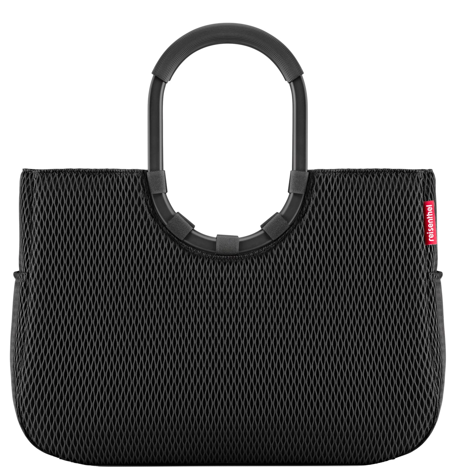 reisenthel shopping loopshopper L - Einkaufstasche mit Bügel 46 cm (mesh black)