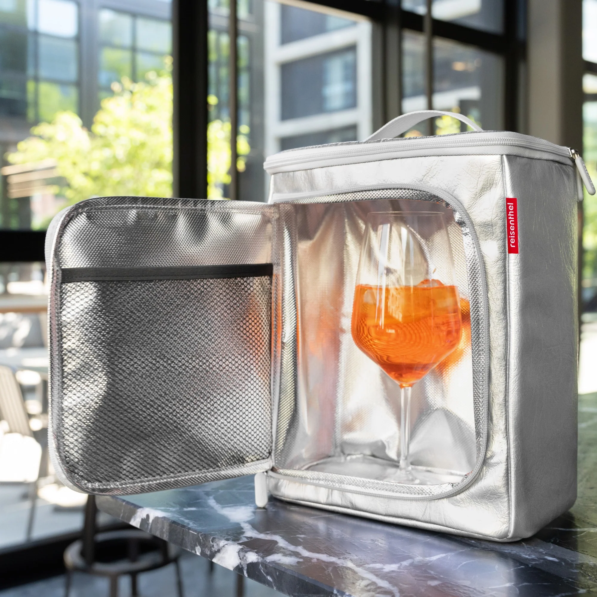 reisenthel thermo coolerbox - Kühltasche (silver crackle) - Image 4