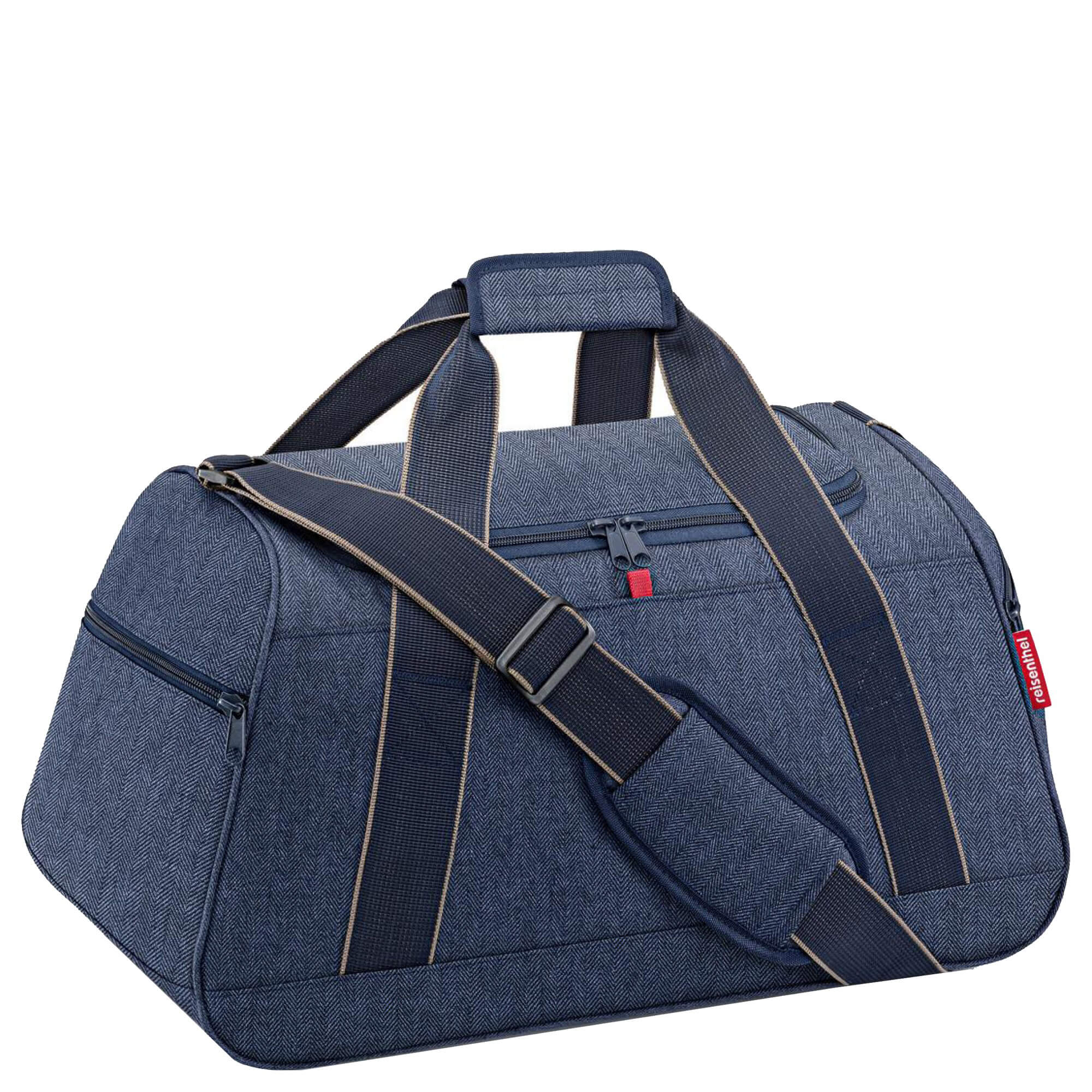 reisenthel travelling activitybag M - Reisetasche 54 cm (herringbone dark blue)