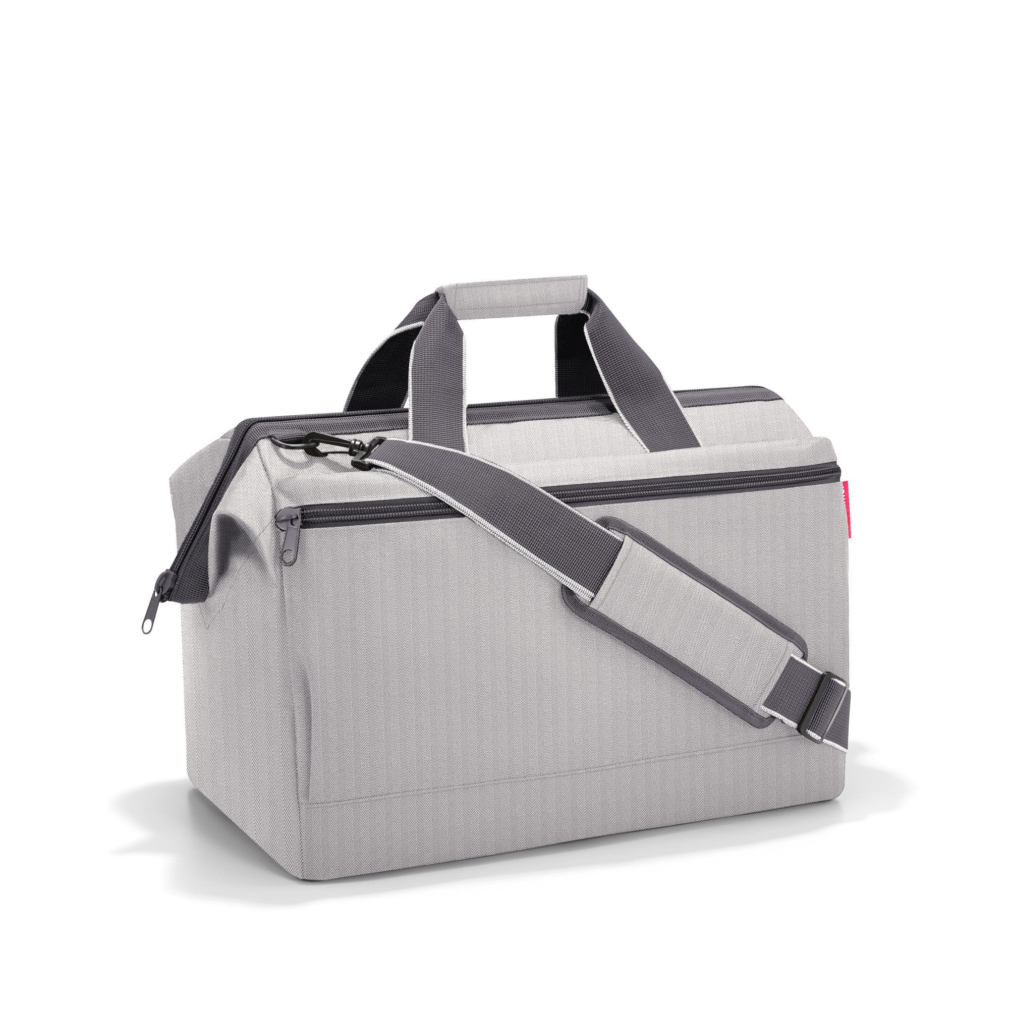 reisenthel travelling allrounder L pocket - Reisetasche 48 cm (herringbone grey) - Image 2