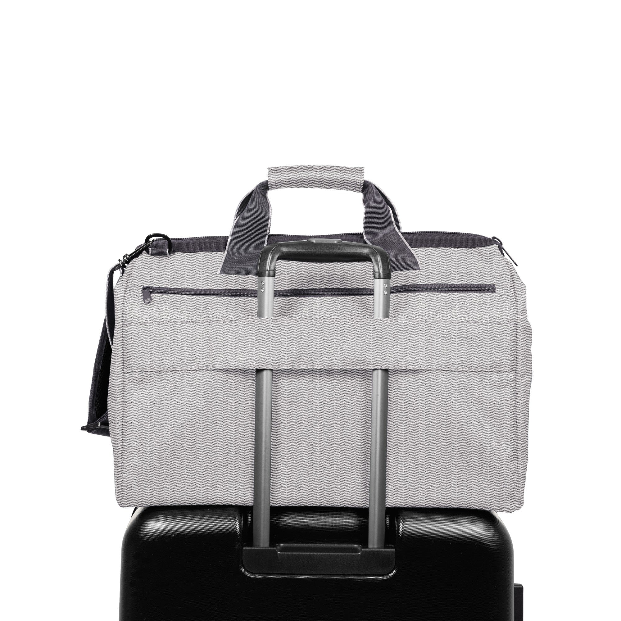 reisenthel travelling allrounder L pocket - Reisetasche 48 cm (herringbone grey) - Image 4