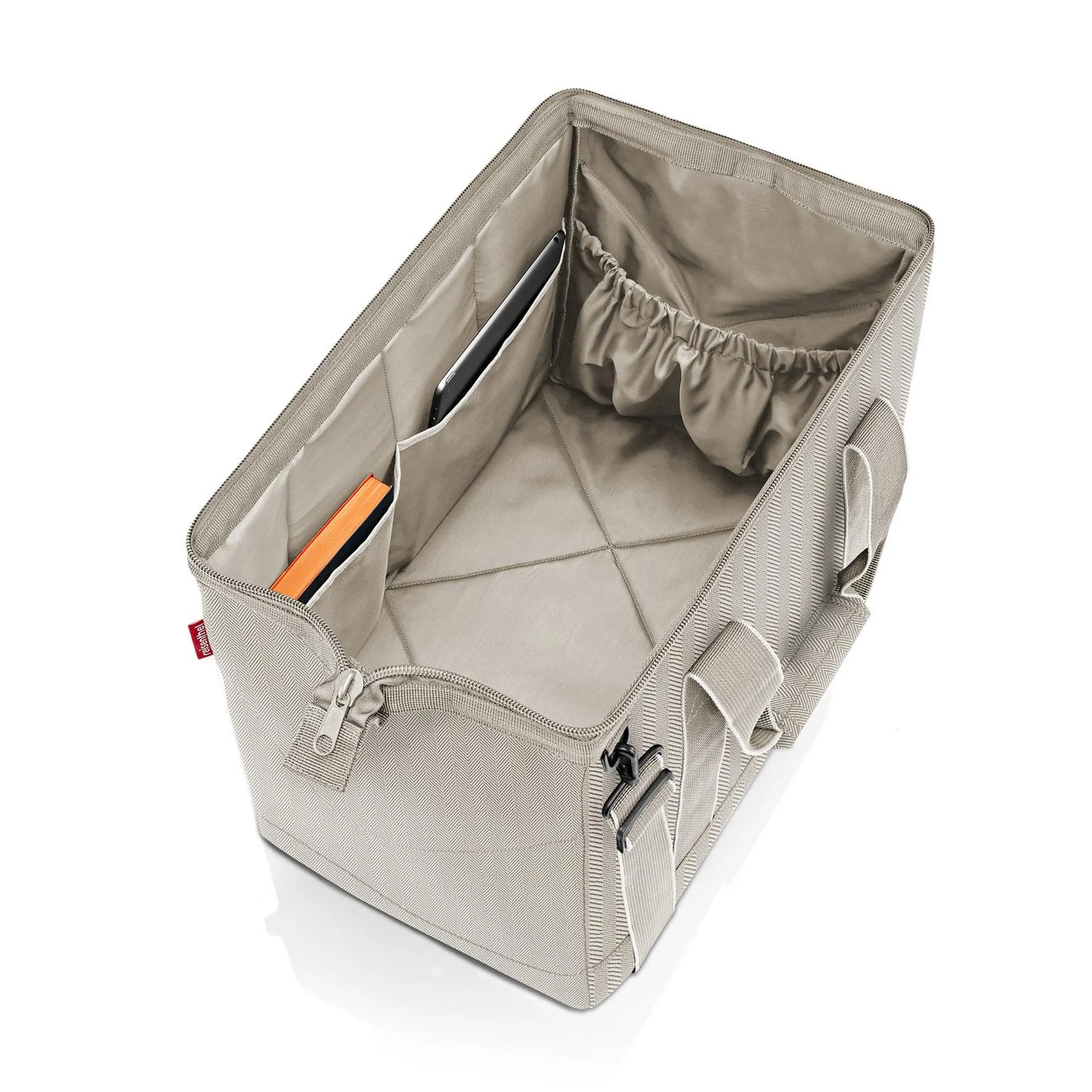 reisenthel travelling allrounder L - Reisetasche 48 cm (herringbone sand) - Image 3