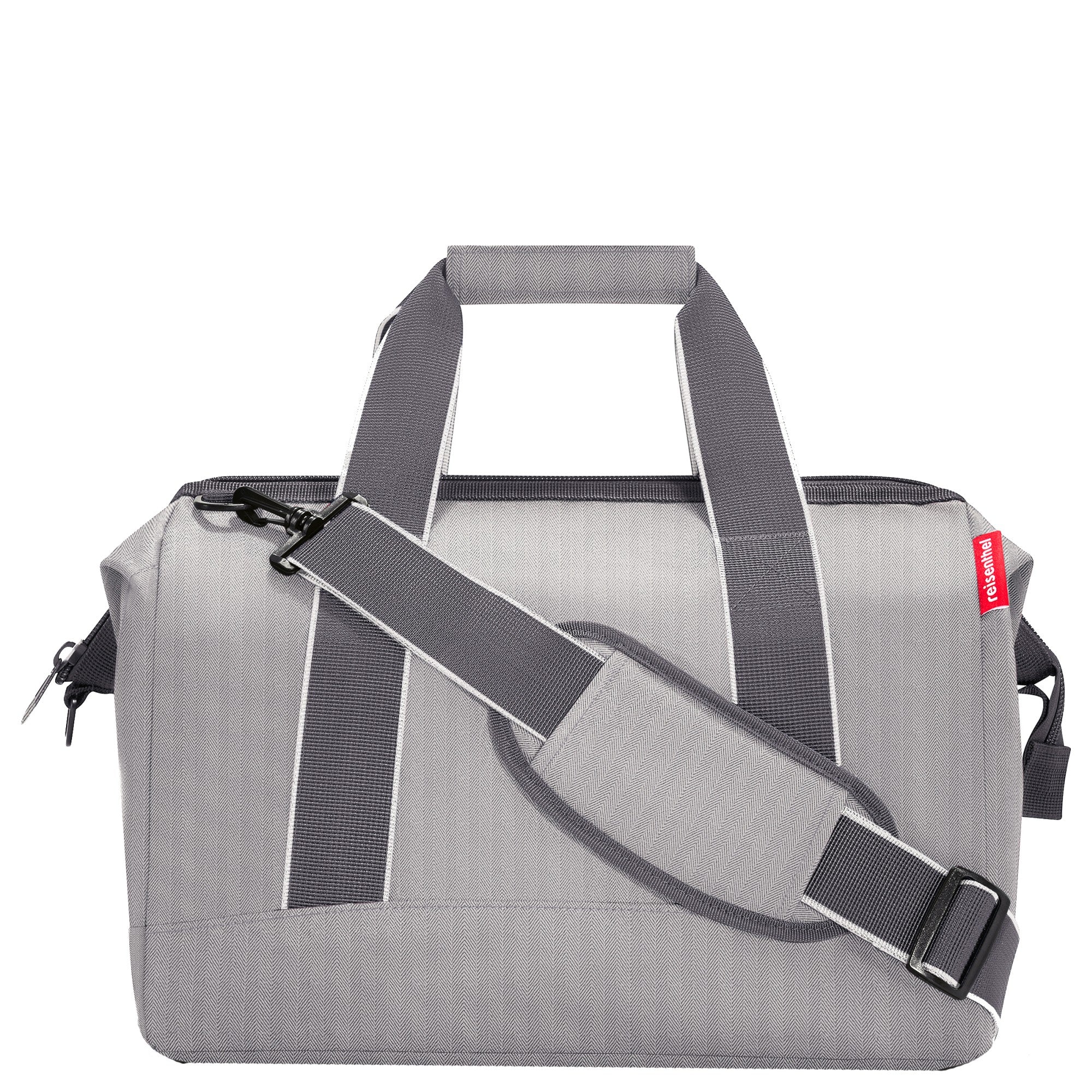 reisenthel travelling allrounder M - Reisetasche 40 cm (herringbone grey)