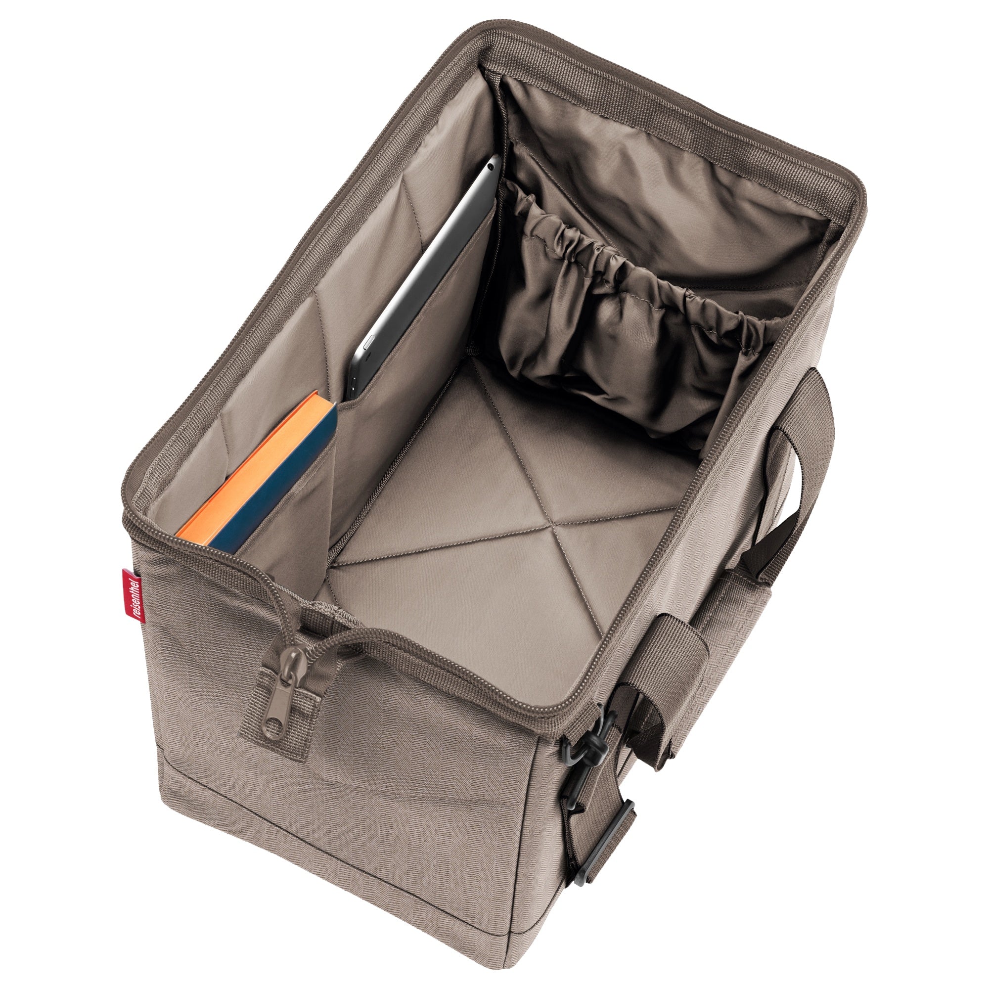 reisenthel travelling allrounder M - Reisetasche 40 cm (herringbone mokka) - Image 3
