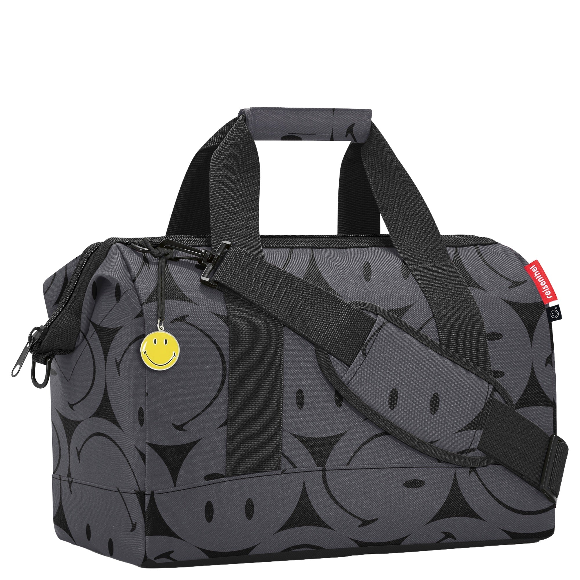 reisenthel travelling allrounder M - Reisetasche 40 cm (smiley grey) - Image 2