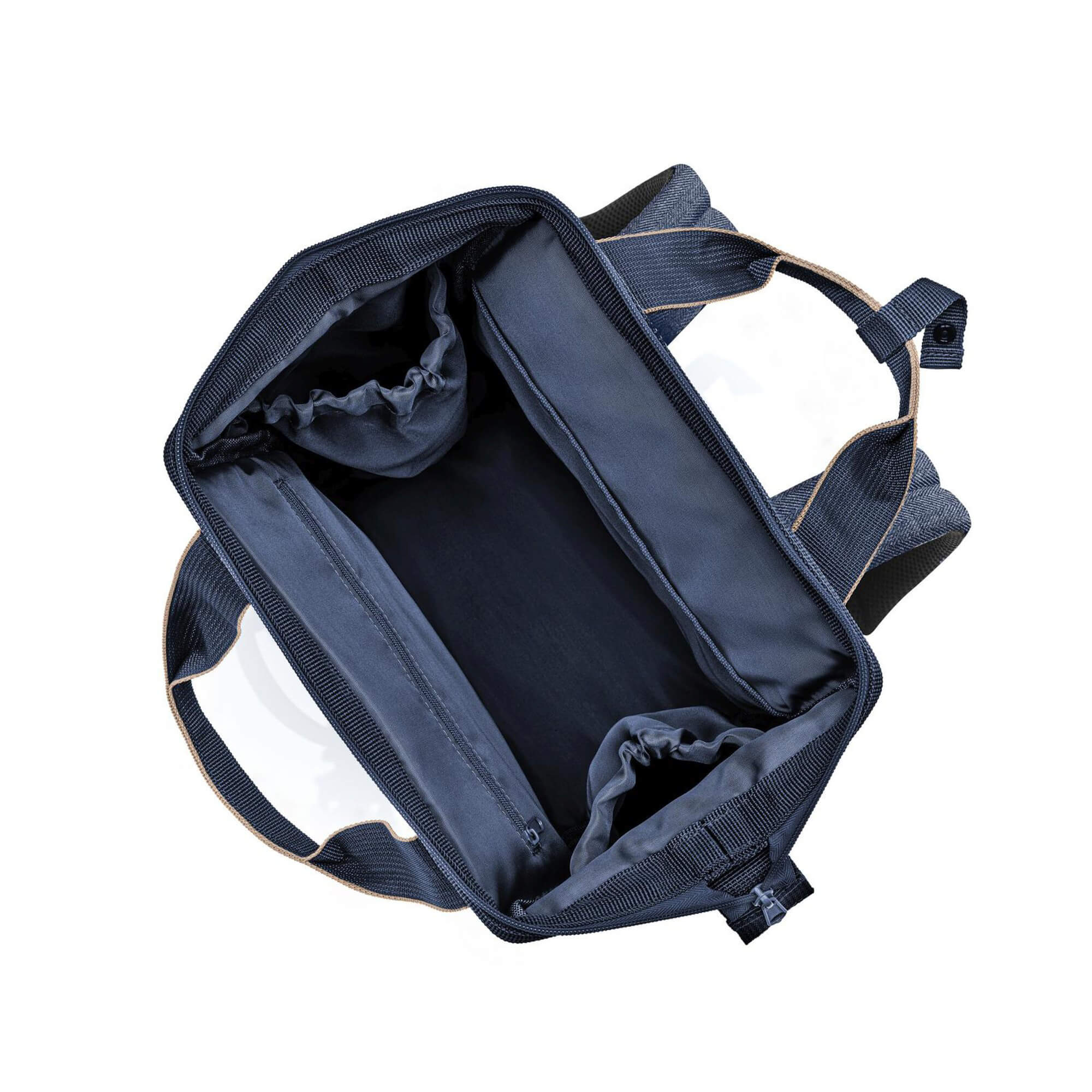 reisenthel travelling allrounder R - Rucksack 40 cm (herringbone dark blue) - Image 3