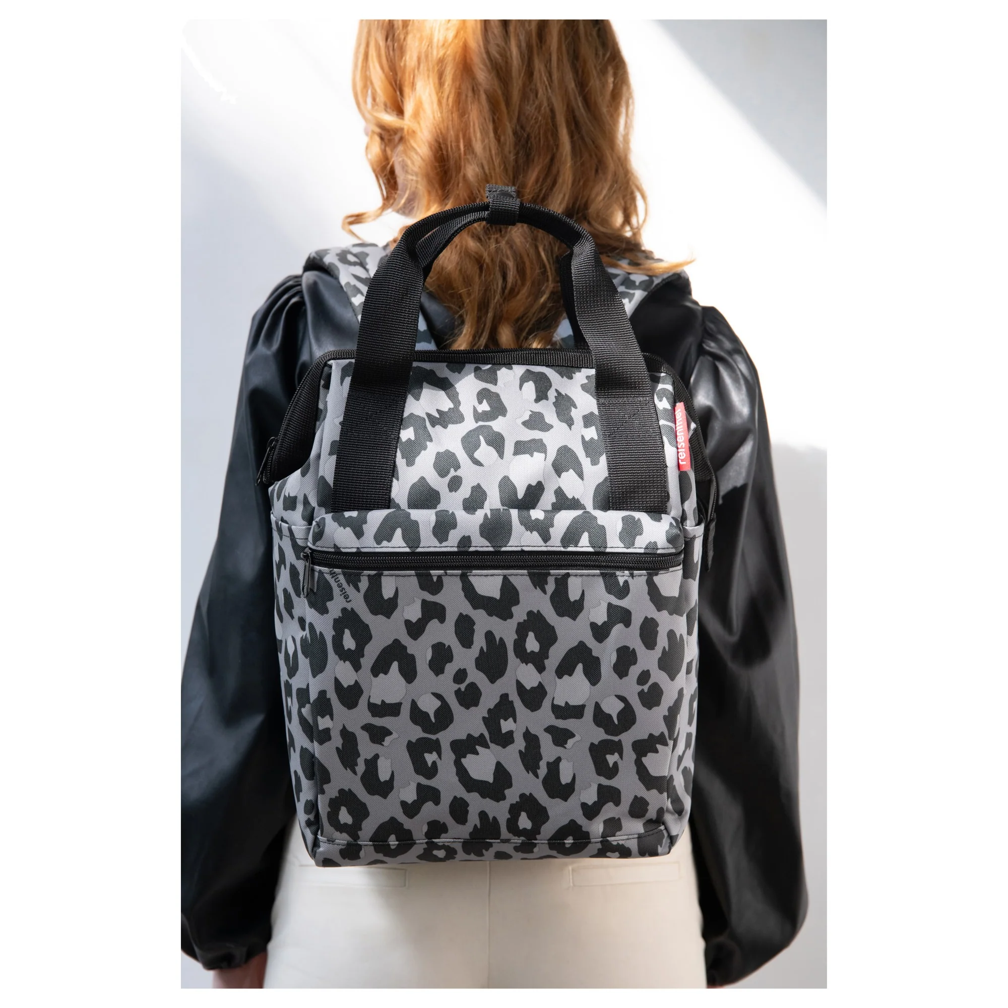 reisenthel travelling allrounder R - Rucksack 40 cm (leo nero) - Image 4