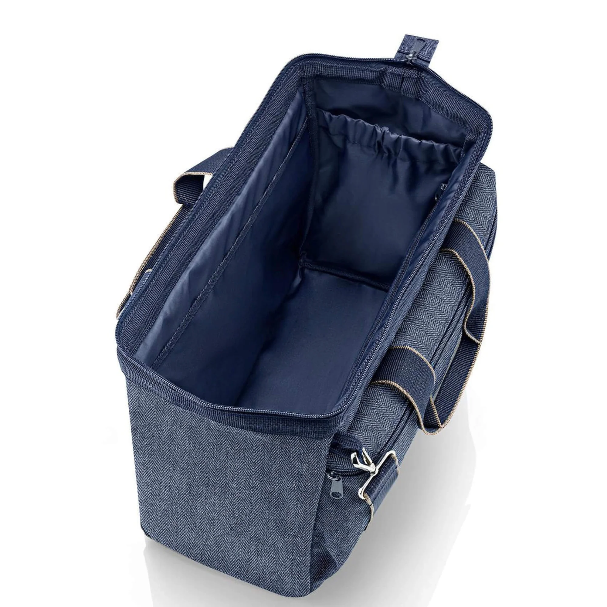 reisenthel travelling allrounder S pocket - Reisetasche 39 cm (herringbone dark blue) - Image 3