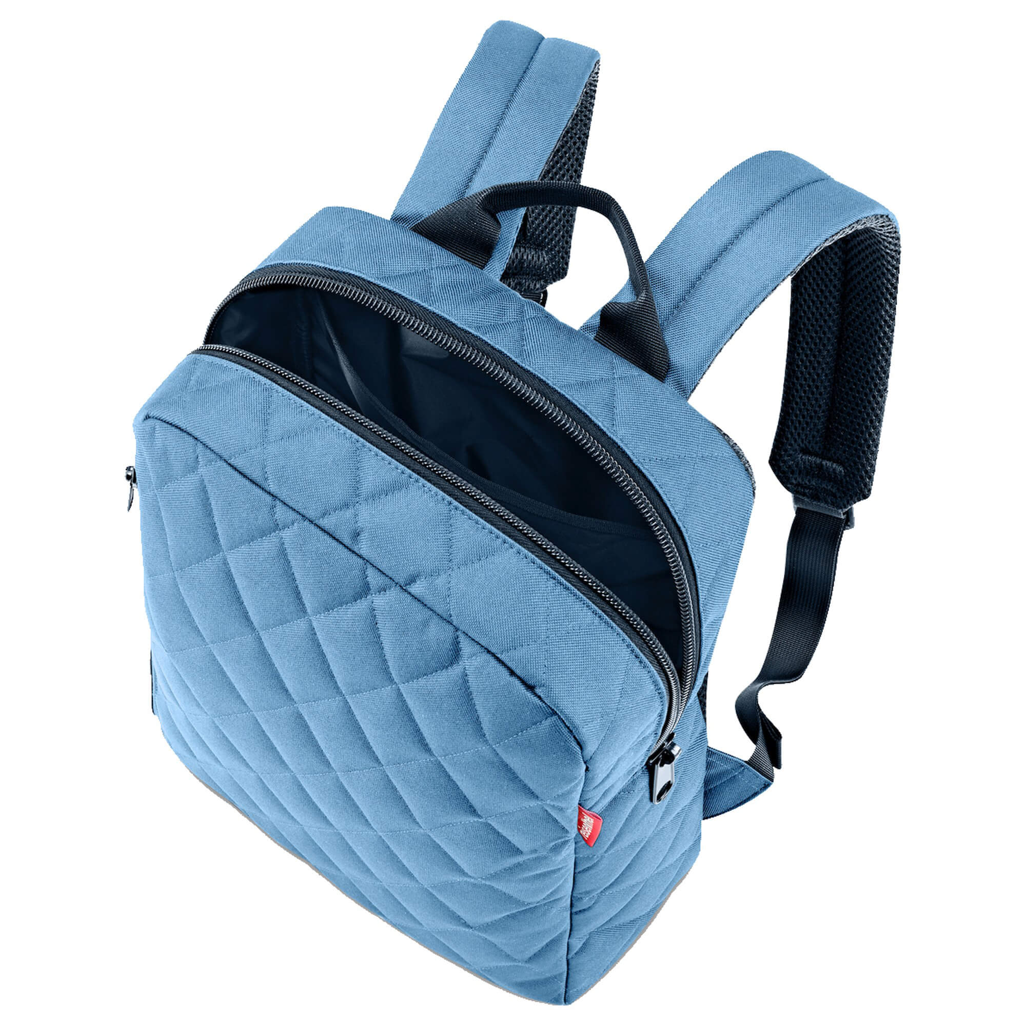reisenthel travelling Classic - Rucksack M 39 cm (rhombus blue) - Image 3