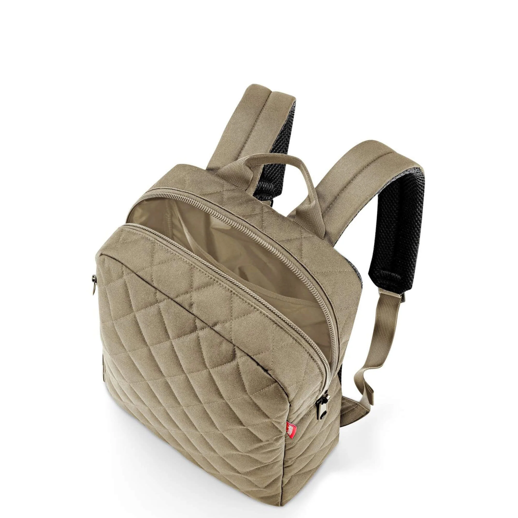 reisenthel travelling Classic - Rucksack M 39 cm (rhombus olive) - Image 3
