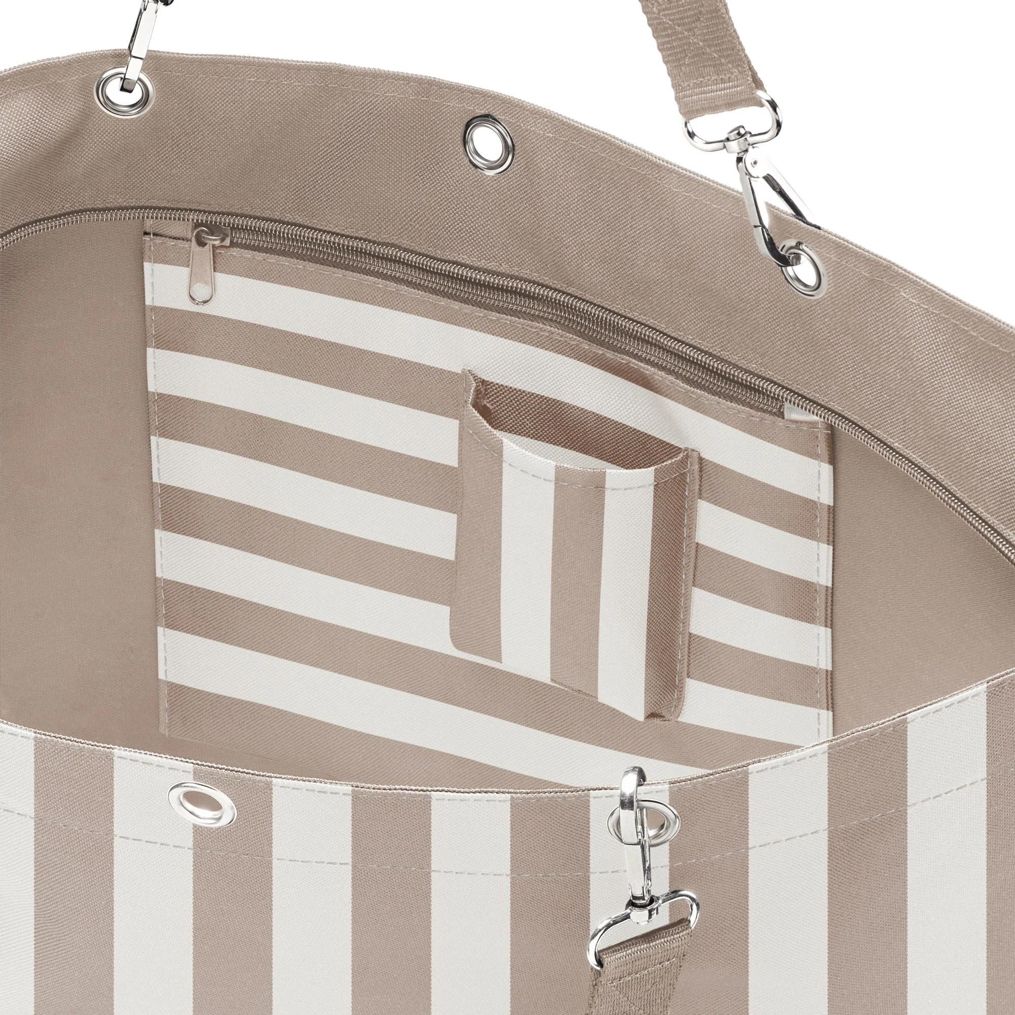 reisenthel XL - Shopper 65 cm (summerstripes coffee) - Image 3