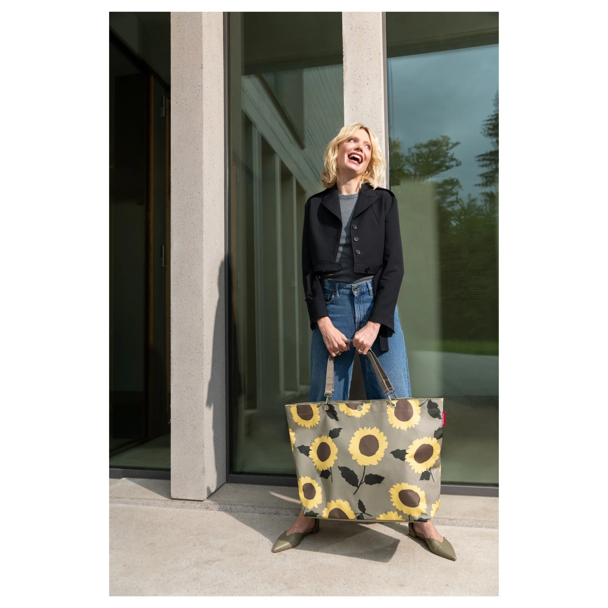 reisenthel XL - Shopper 65 cm (sunflowers) - Image 4
