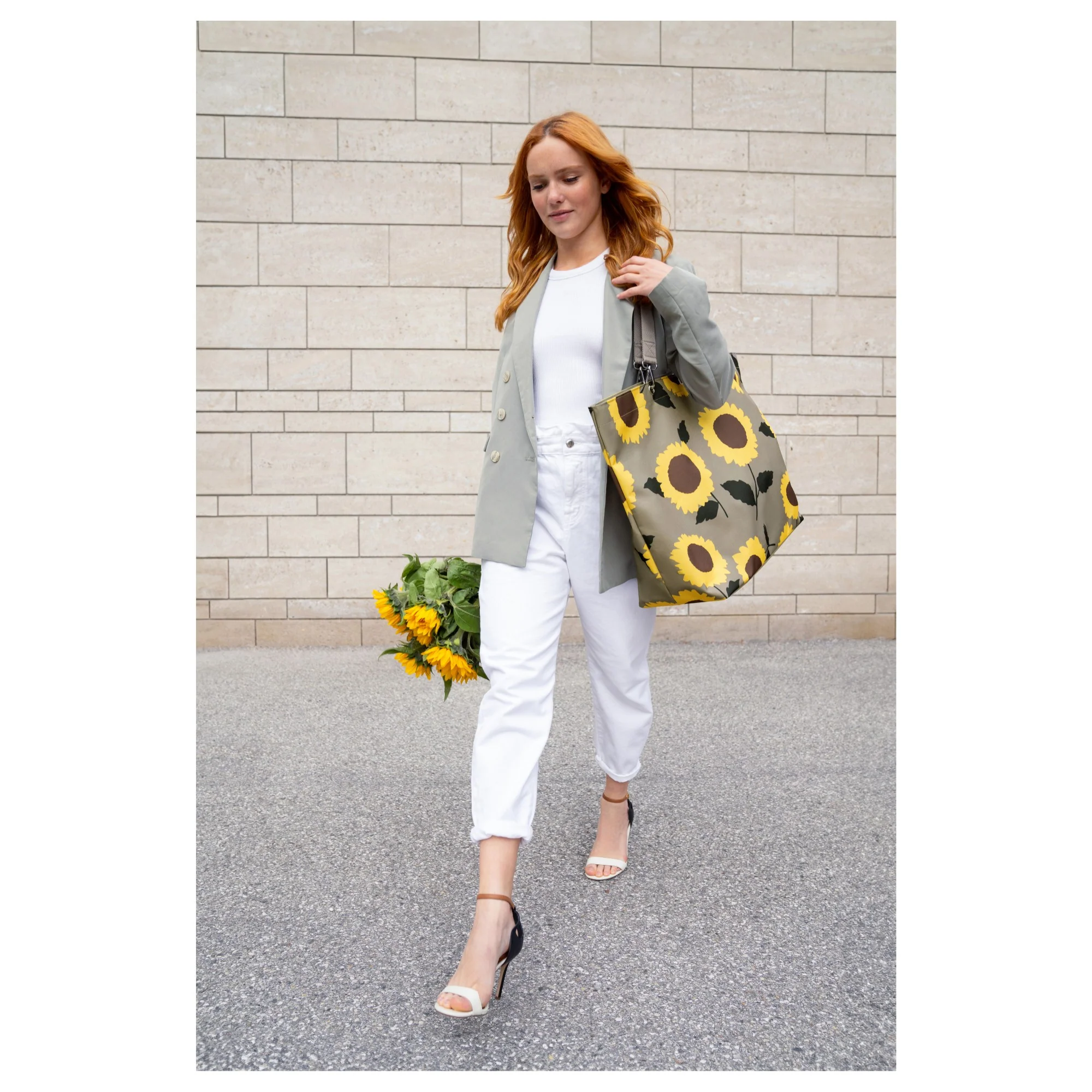 reisenthel XL - Shopper 65 cm (sunflowers) - Image 5