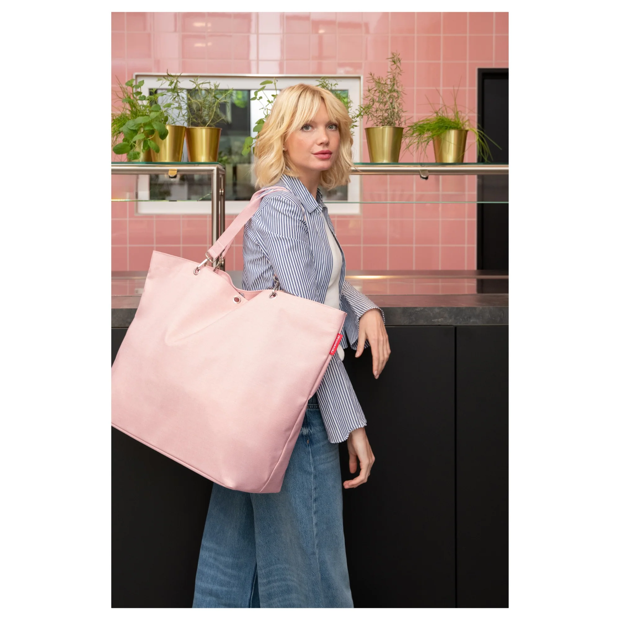 reisenthel XL - Shopper 65 cm (twist blush) - Image 4