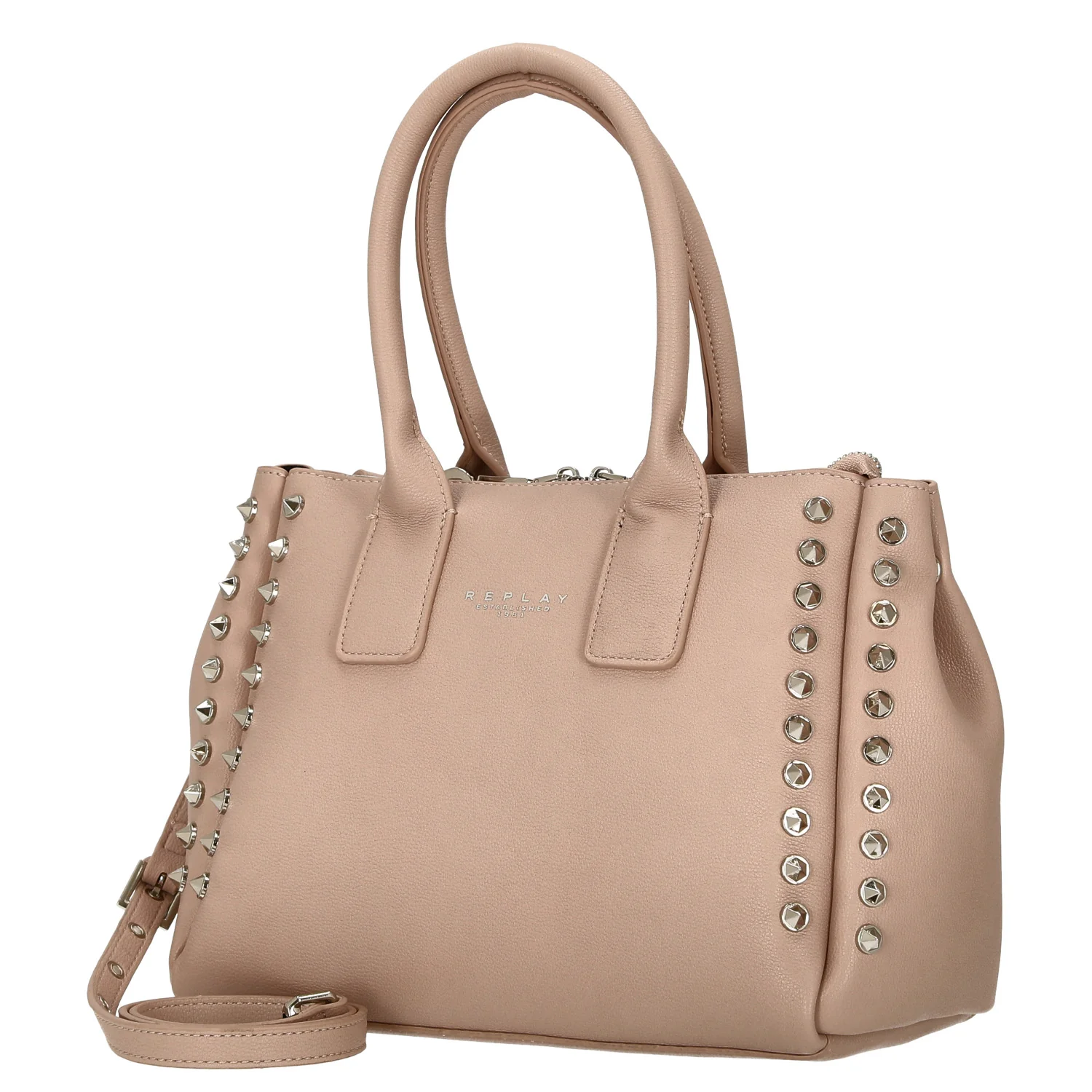 Replay - Handtasche Umhängetasche 32 cm (pink brown) - Image 2