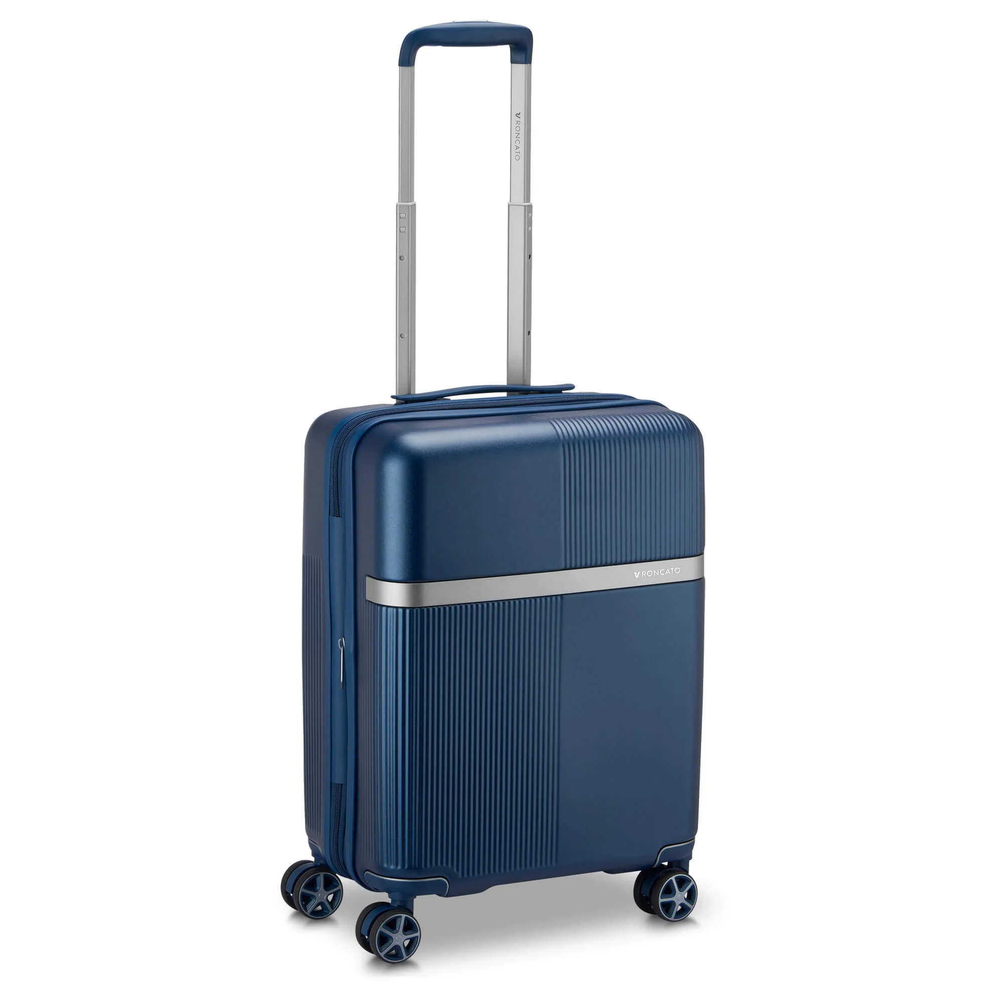 Roncato AirGlam - 4-Rollen-Kabinentrolley S 55 cm erw. (blu notte) - Image 2