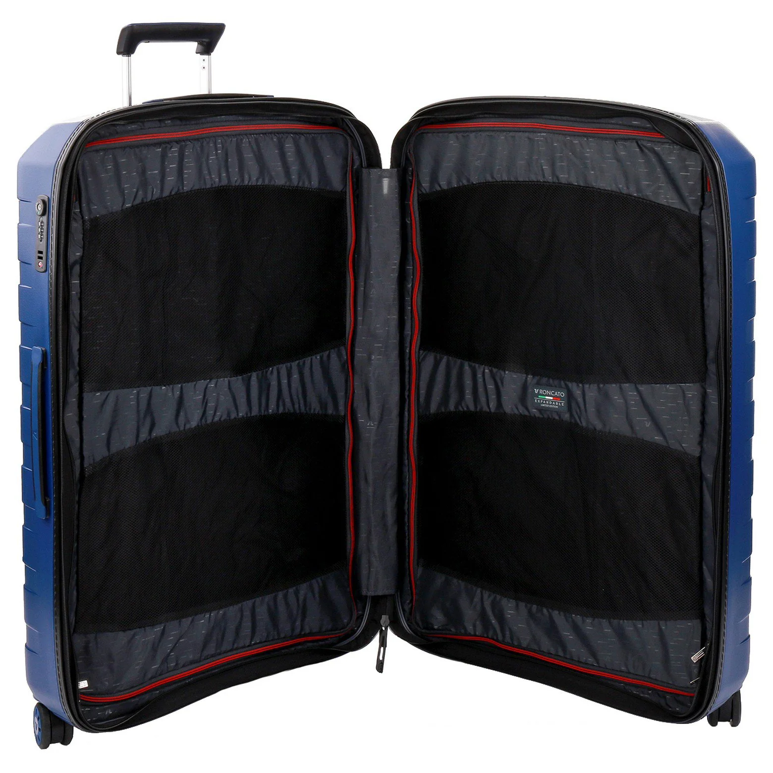 Roncato Box 4.0 - 4-Rollen-Trolley L 78 cm erw. (navy) - Image 6