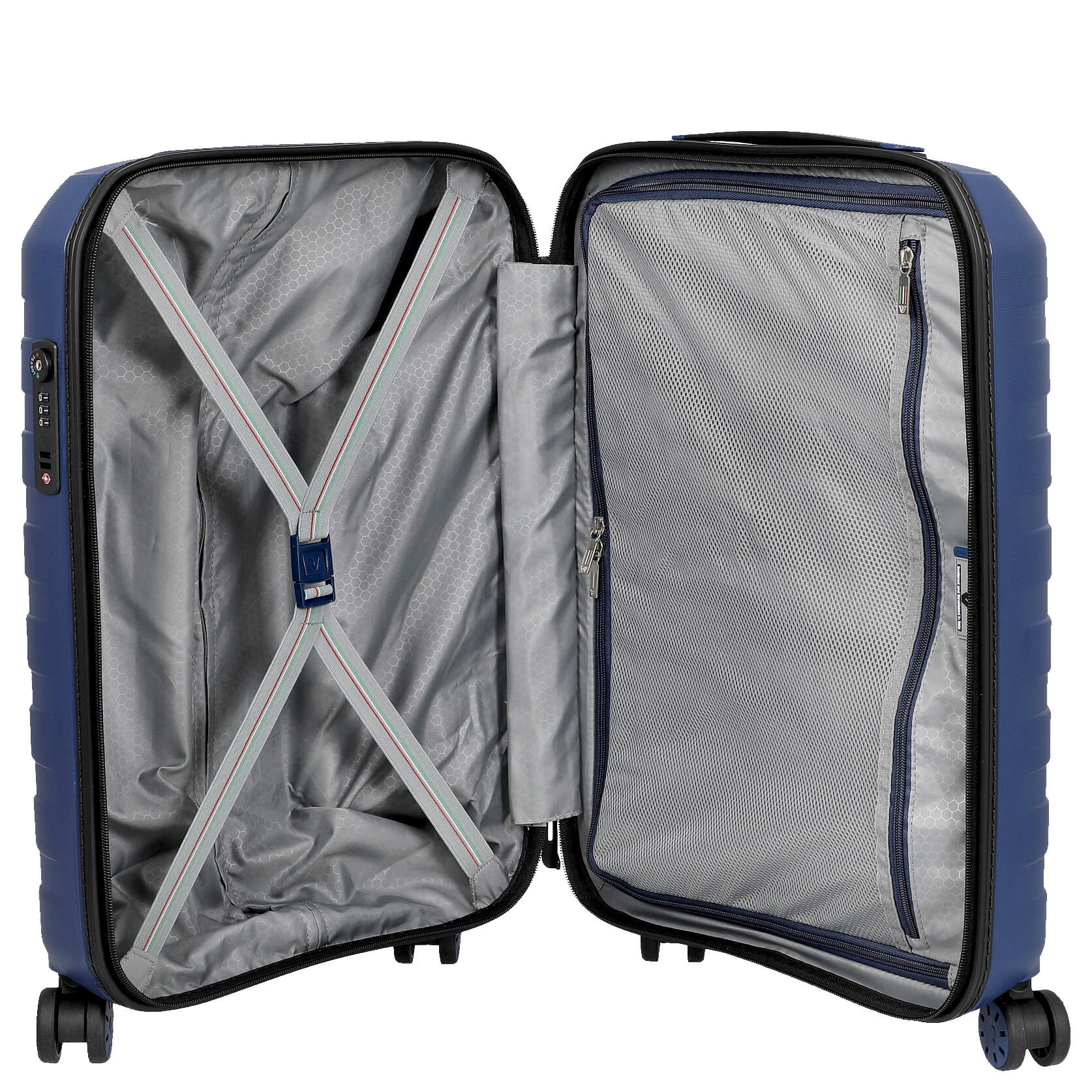 Roncato Box Sport 2.0 - 4-Rollen Kabinentrolley S 55 cm (nero/navy) - Image 6