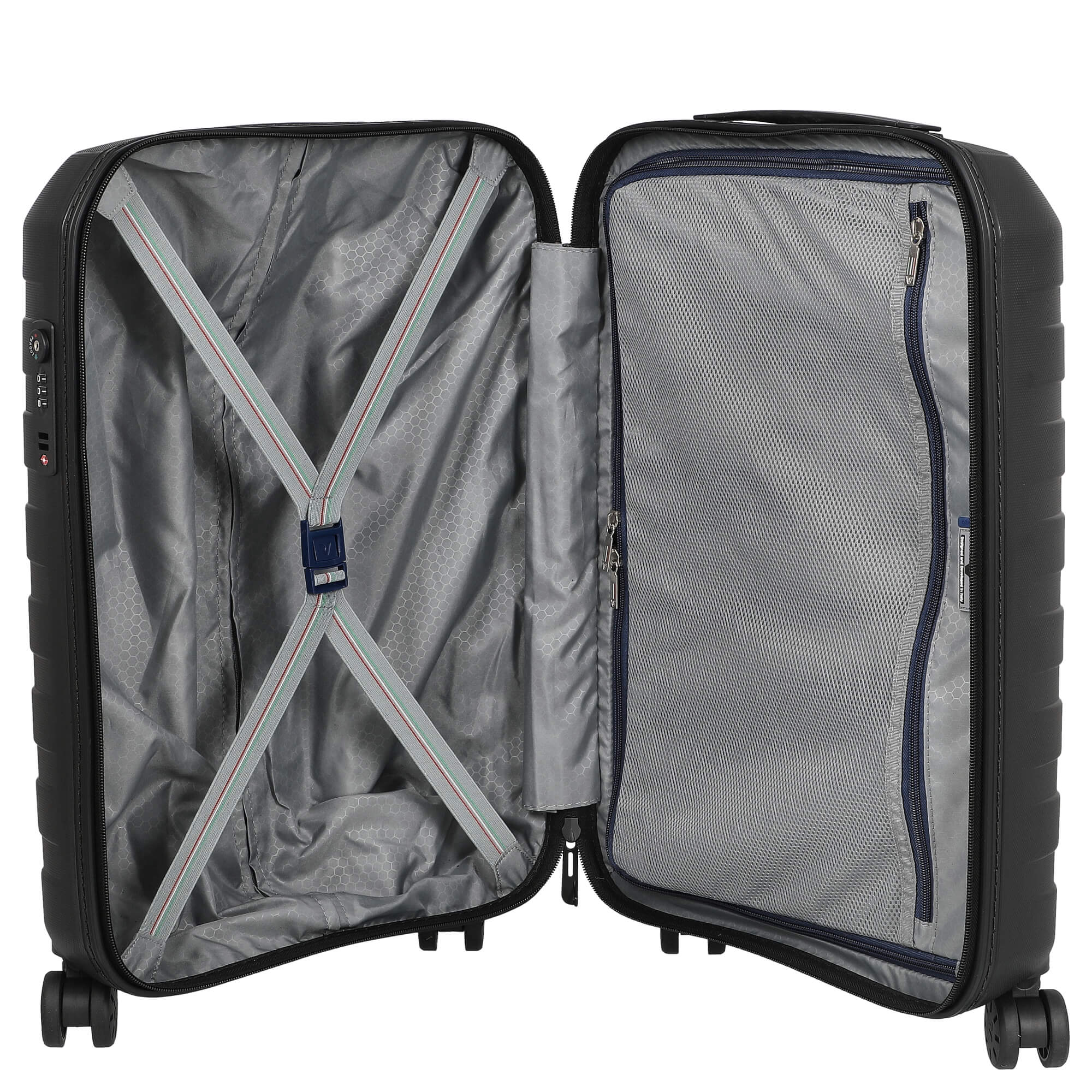 Roncato Box Sport 2.0 - 4-Rollen Kabinentrolley S 55 cm (nero/nero) - Image 6